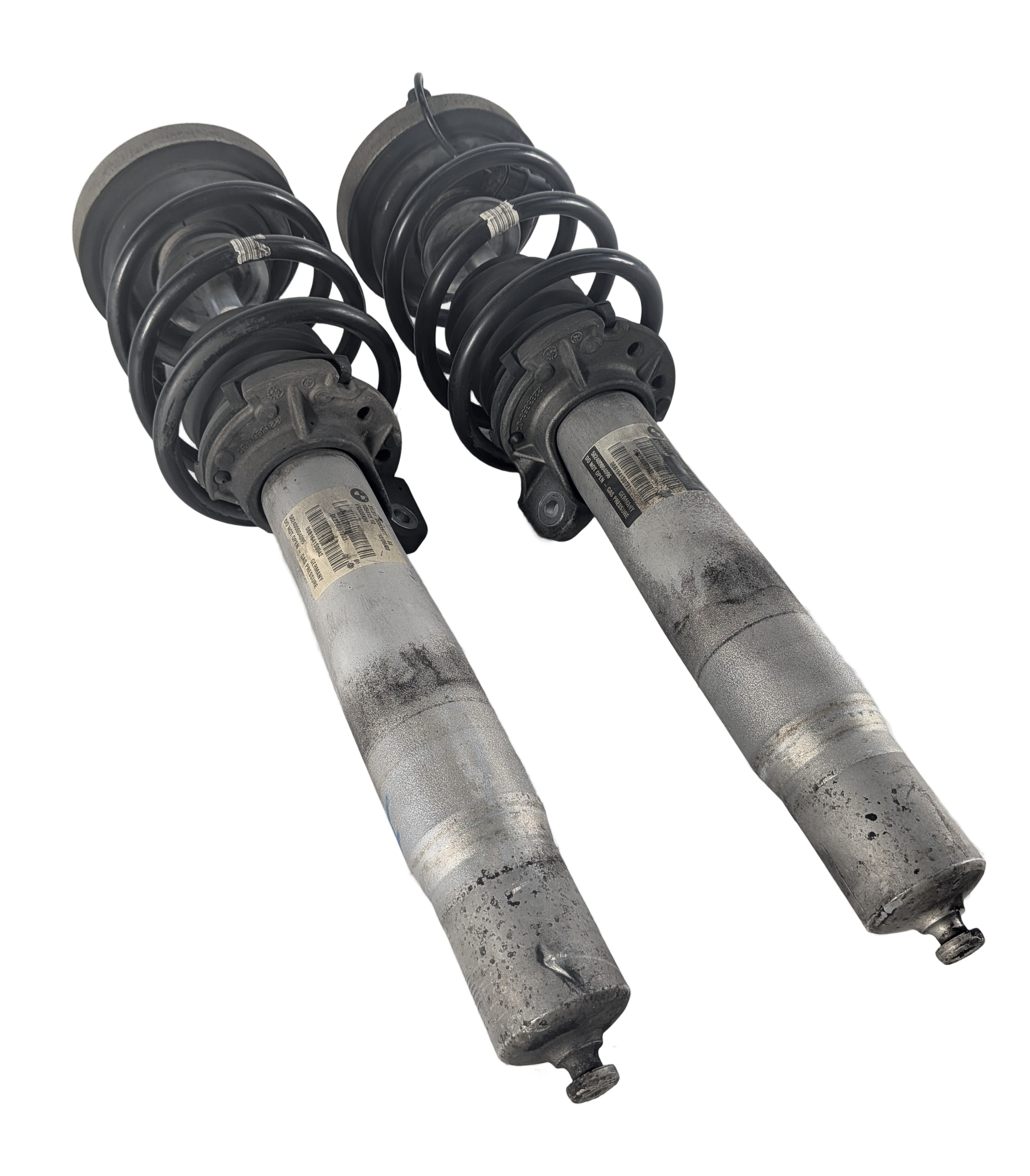 2008-2013 BMW M3 (E90 E92 E93) FRONT LEFT/RIGHT EDC STRUT SHOCK ABSORBER SET/2 — exact item pictured