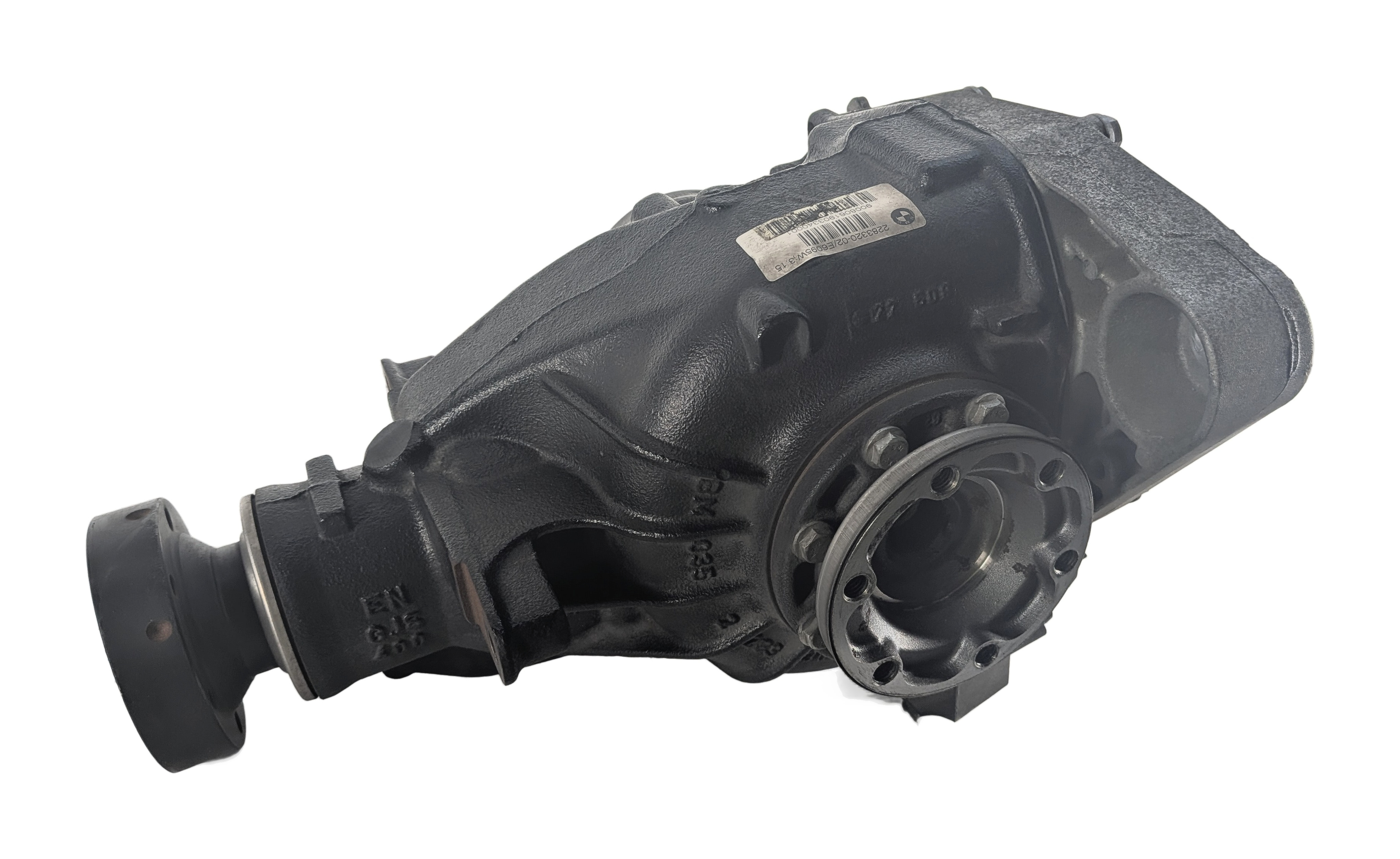 08-13 BMW M3 1M (E90 E92 E93 E82) REAR DIFFERENTIAL CARRIER ASSEMBLY 3.15 RATIO — exact item pictured