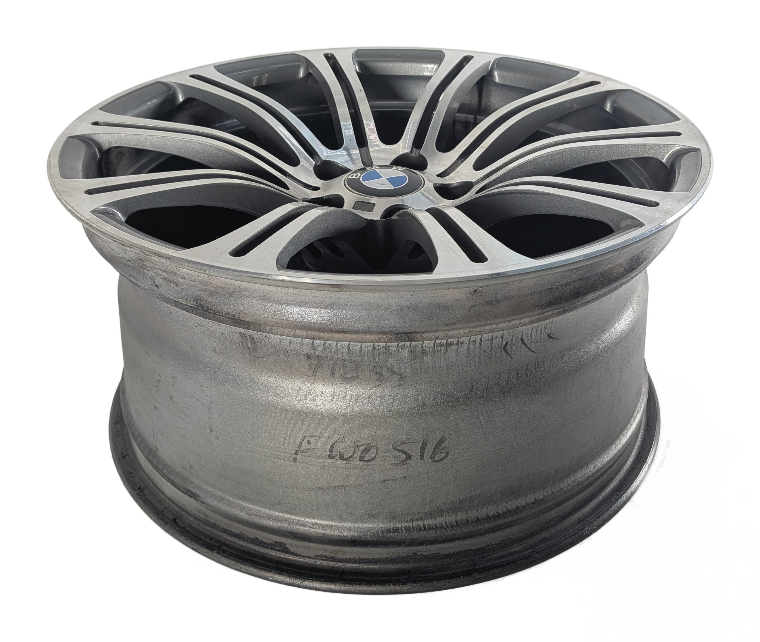 08-13 BMW M3 E90 E92 E93 REAR 19X9.5 STYLE 220M 10 DOUBLE SPOKE ALLOY WHEEL RIM — exact item pictured