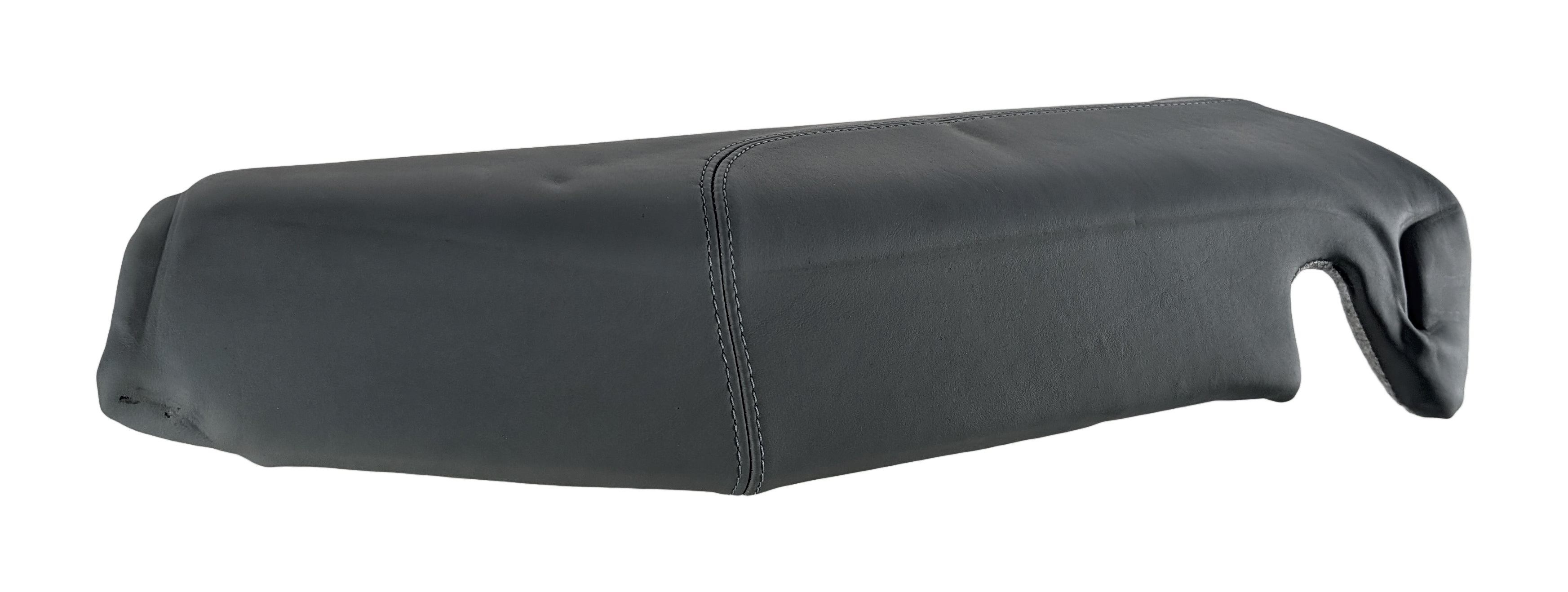 2008 BMW M3 (E90) REAR LEFT UPPER SEAT BACK SIDE BOLSTER CUSHION LEATHER (Grey) — exact item pictured