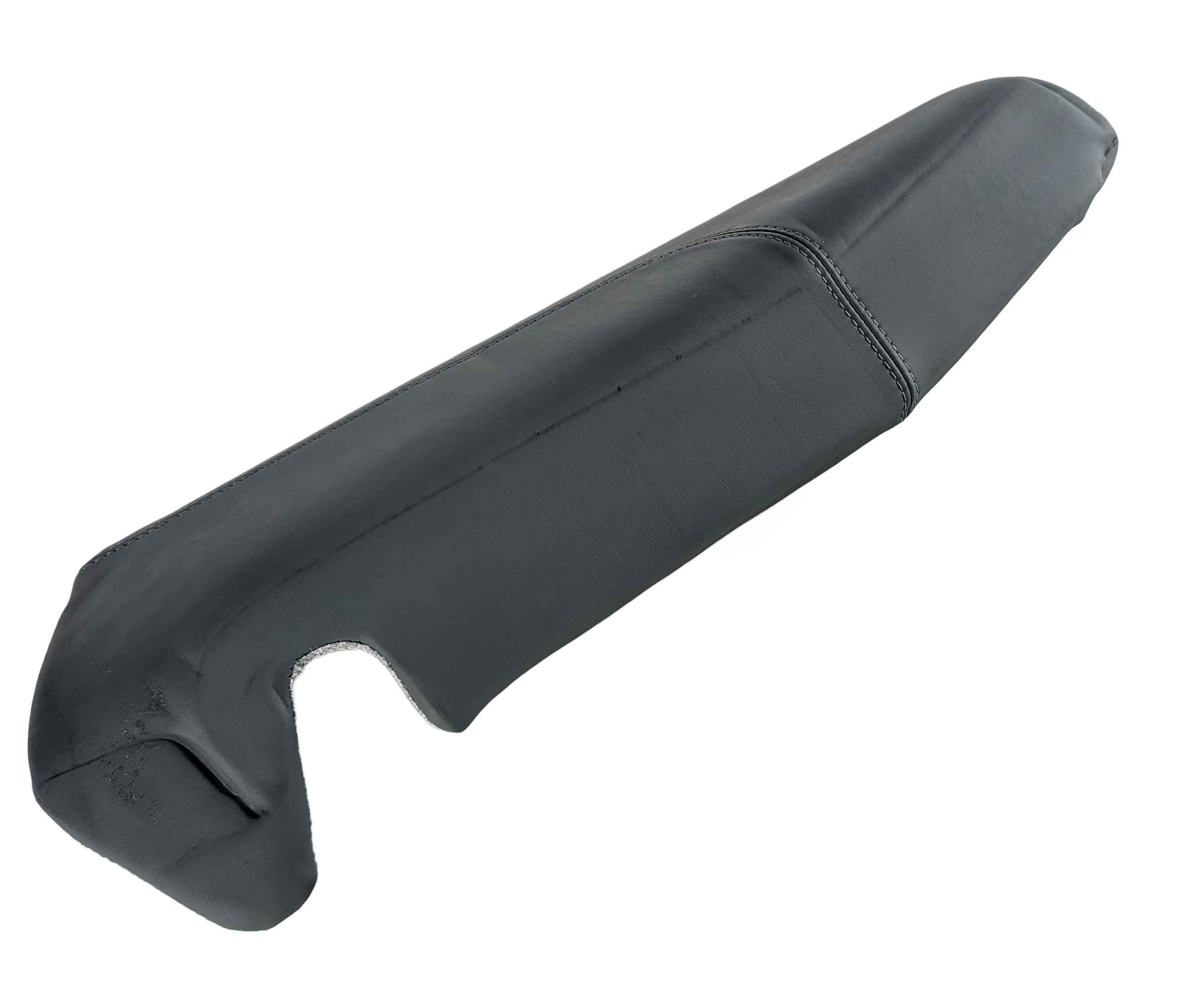 2008 BMW M3 (E90) REAR RIGHT UPPER SEAT BACK SIDE BOLSTER CUSHION LEATHER (Grey) — exact item pictured