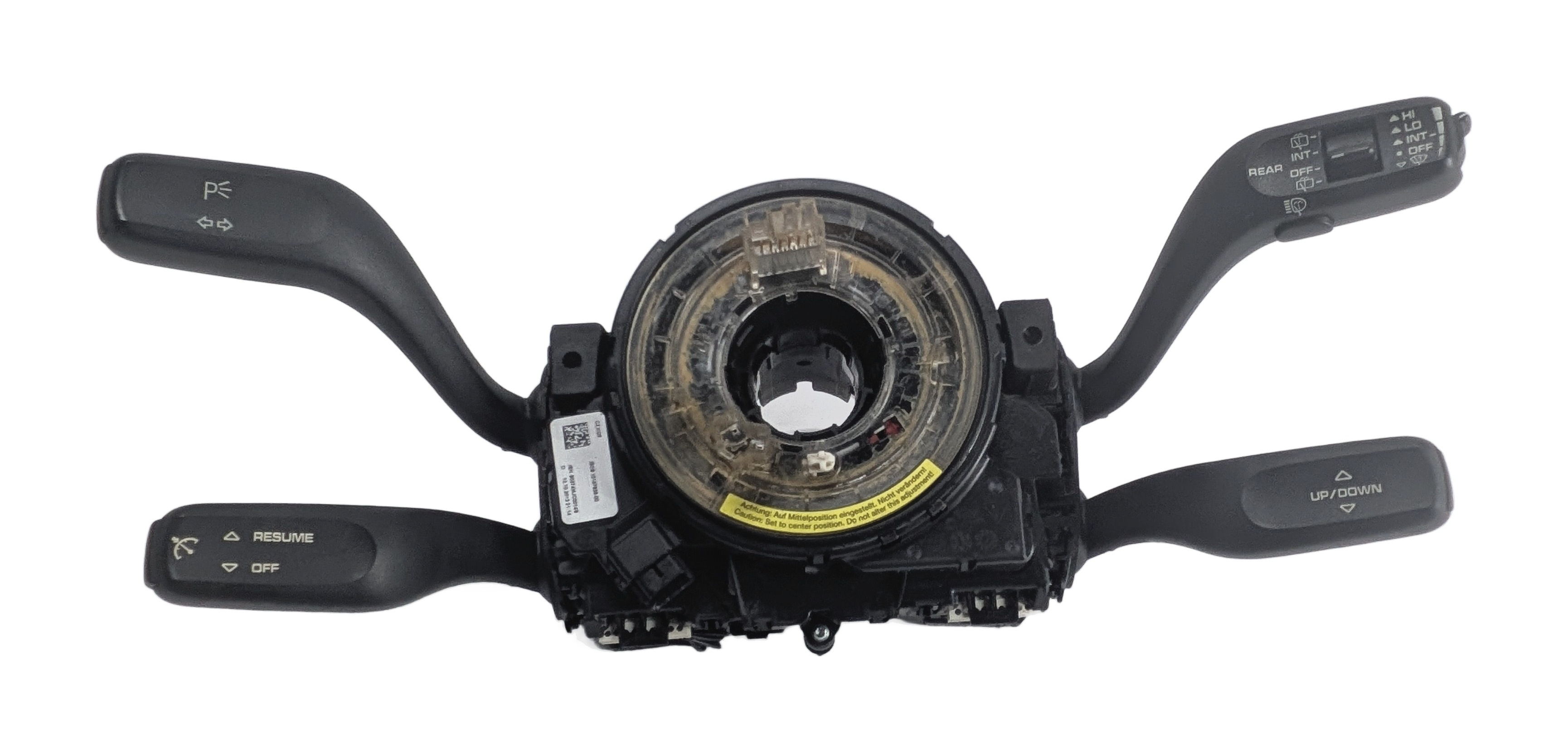 2011-2016 PORSCHE CAYENNE (958) STEERING COLUMN BLINKER WIPER COMBINATION SWITCH — exact item pictured