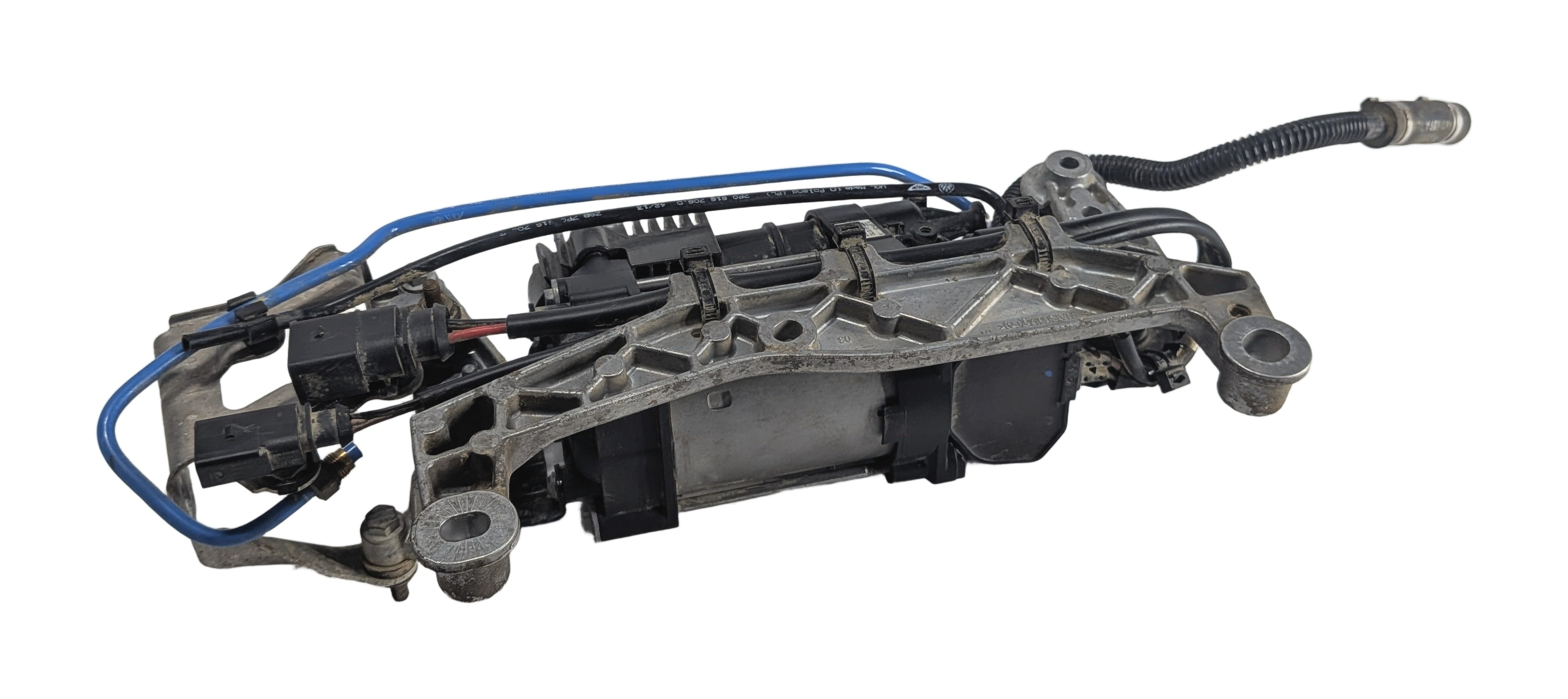 2011-2018 PORSCHE CAYENNE (958) AIR SUSPENSION COMPRESSOR PUMP MOTOR — exact item pictured
