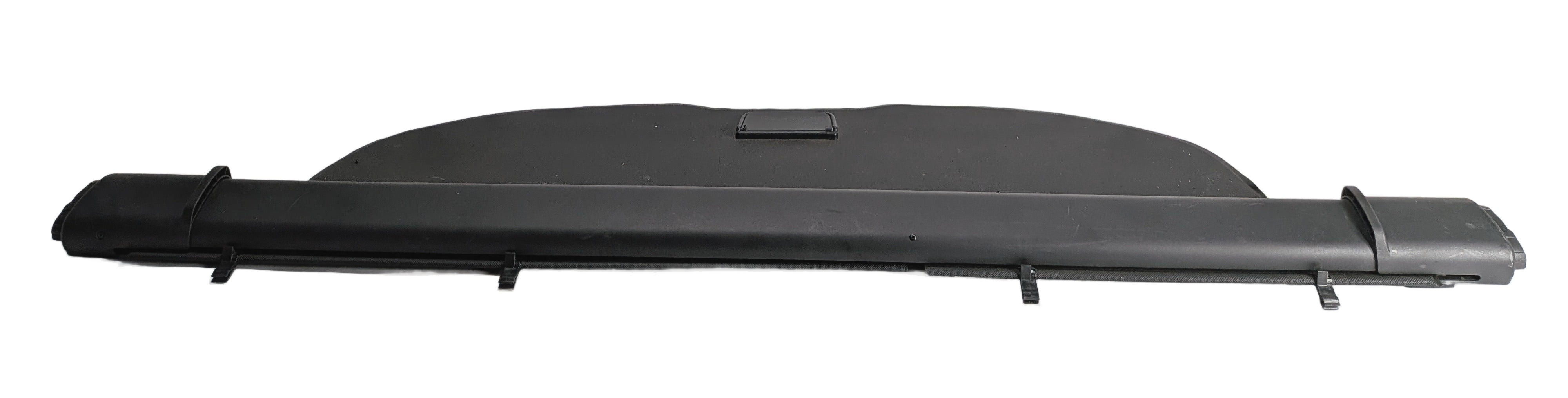 11-18 PORSCHE CAYENNE (958) TRUNK RETRACTABLE CARGO COVER PRIVACY SHADE (Black) — exact item pictured