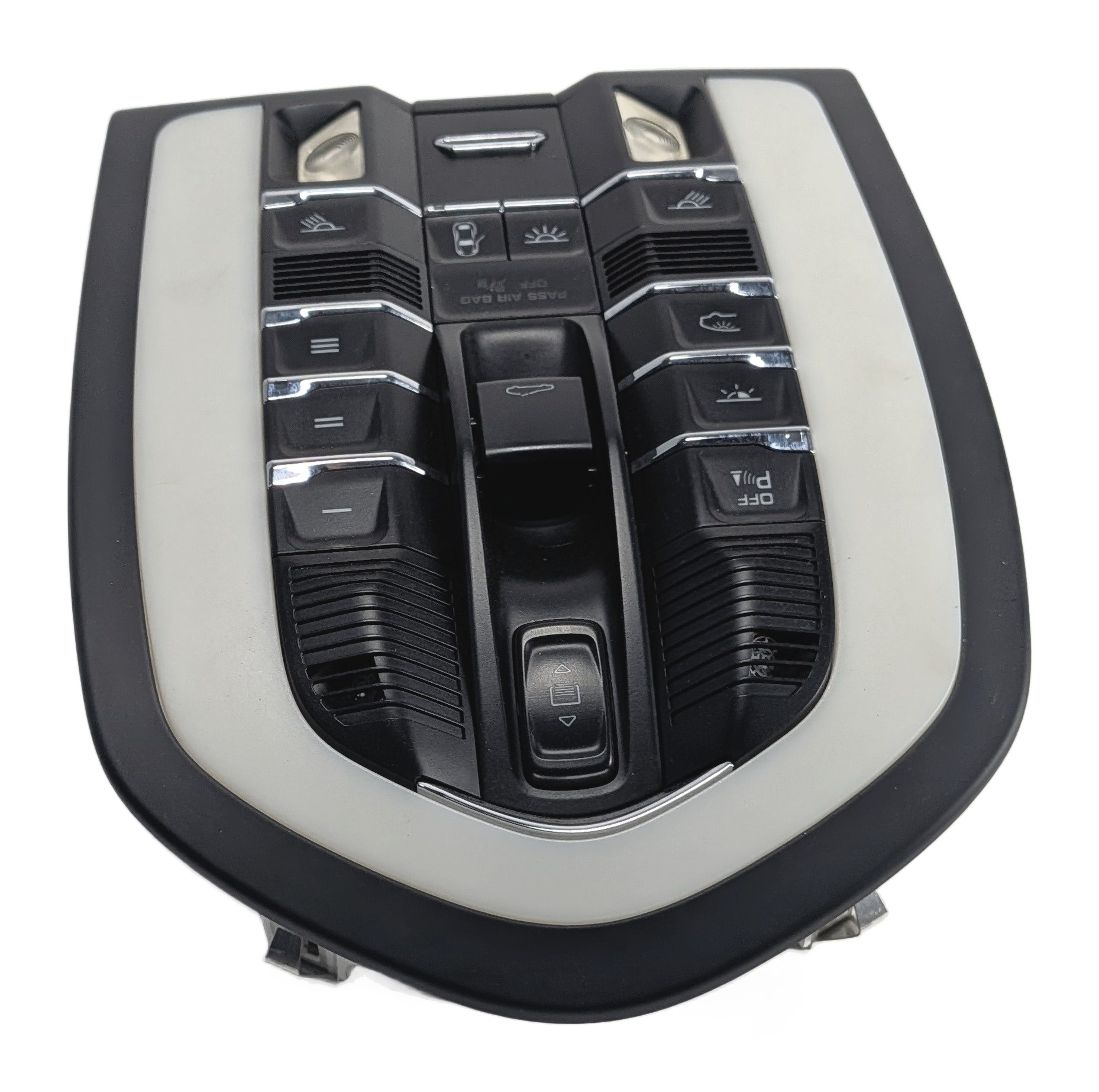 2010-2018 PORSCHE CAYENNE PANAMERA (958 970 G1) FRONT DOMELIGHT LAMP (Black) — exact item pictured