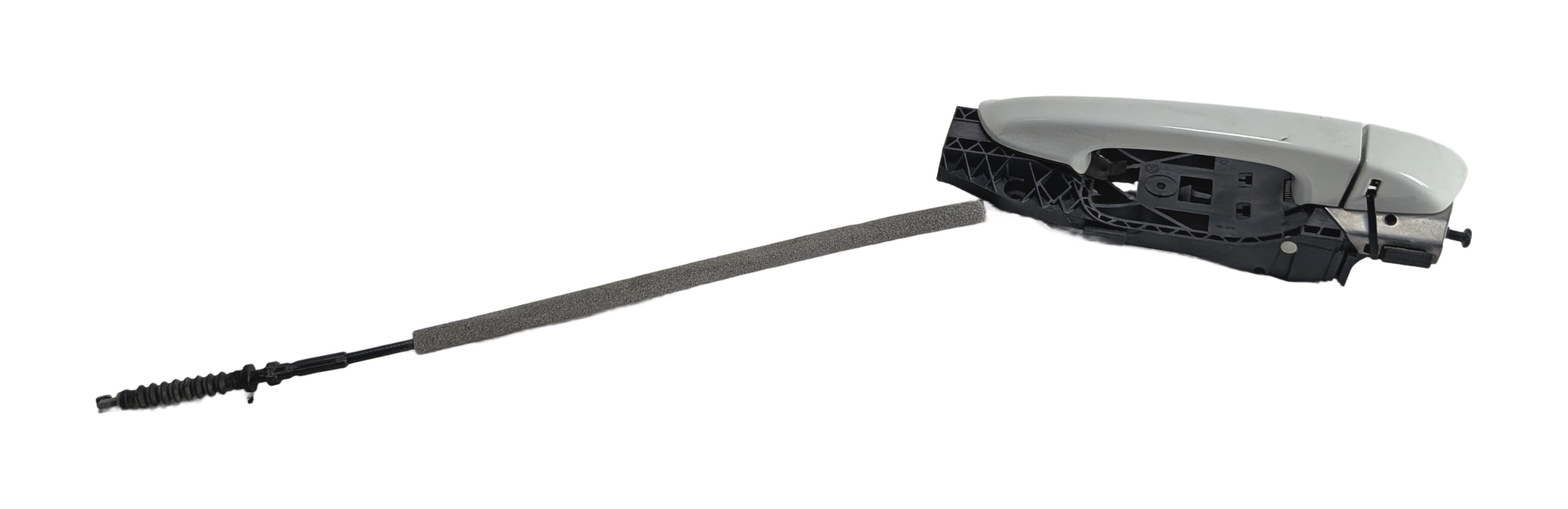 2011-2018 PORSCHE CAYENNE (958) FRONT LEFT DRIVER EXTERIOR DOOR HANDLE (White) — exact item pictured