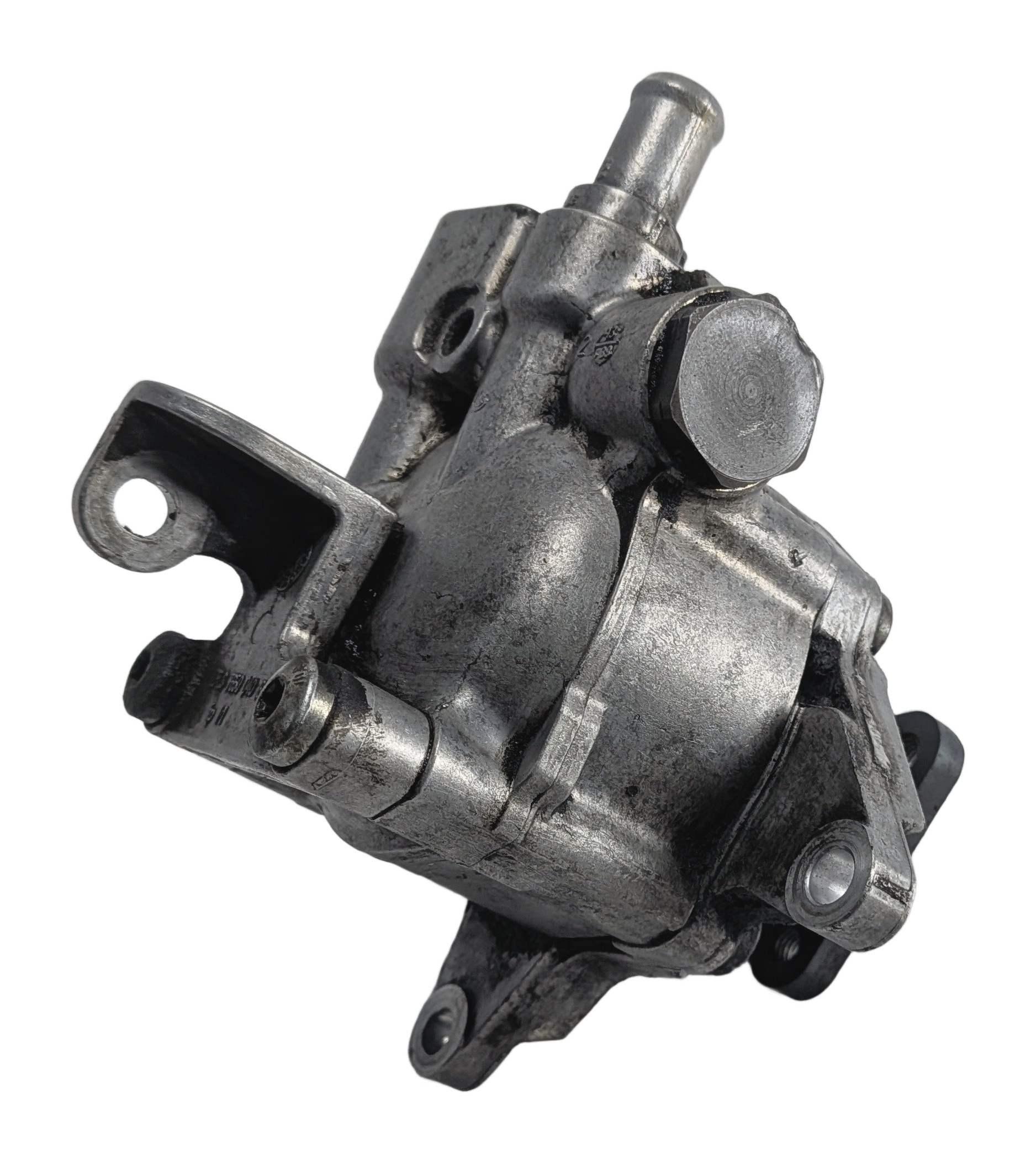 2011-2018 PORSCHE CAYENNE (958) 4.8L ENGINE POWER STEERING PUMP w/ PULLEY — exact item pictured