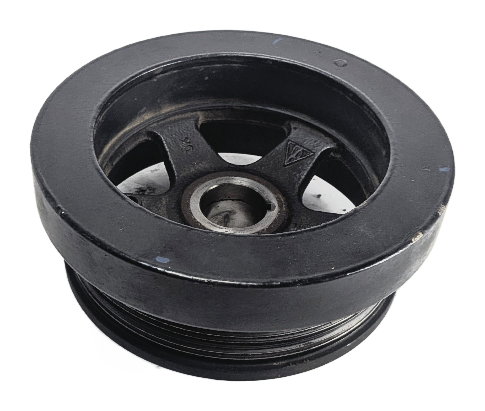 2011-2018 PORSCHE CAYENNE (958) 4.8L M48 V8 ENGINE HARMONIC BALANCER PULLEY — exact item pictured