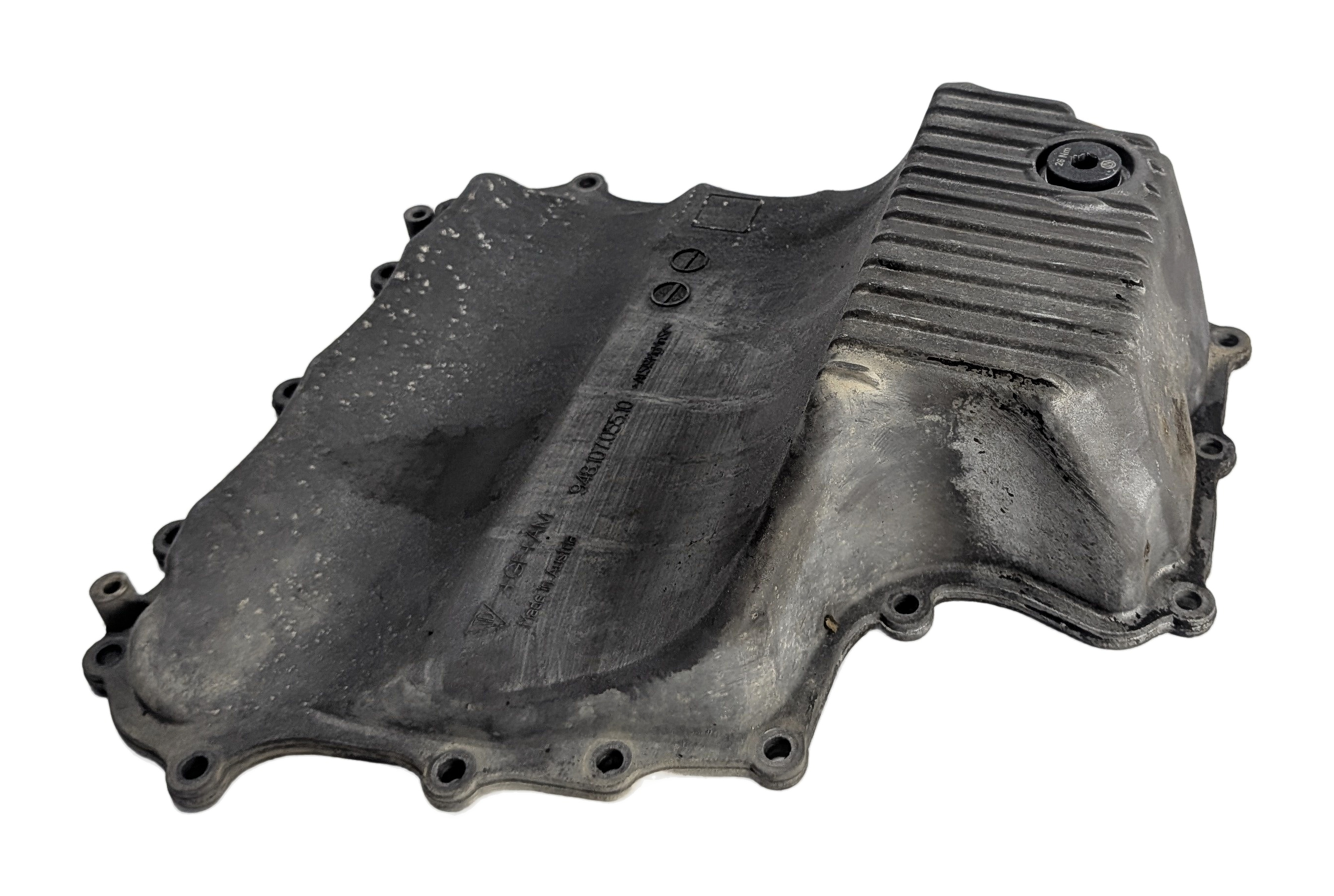 2011-2018 PORSCHE CAYENNE 958 4.8L M48 V8 ENGINE LOWER MOTOR OIL FLUID PAN SUMP — exact item pictured