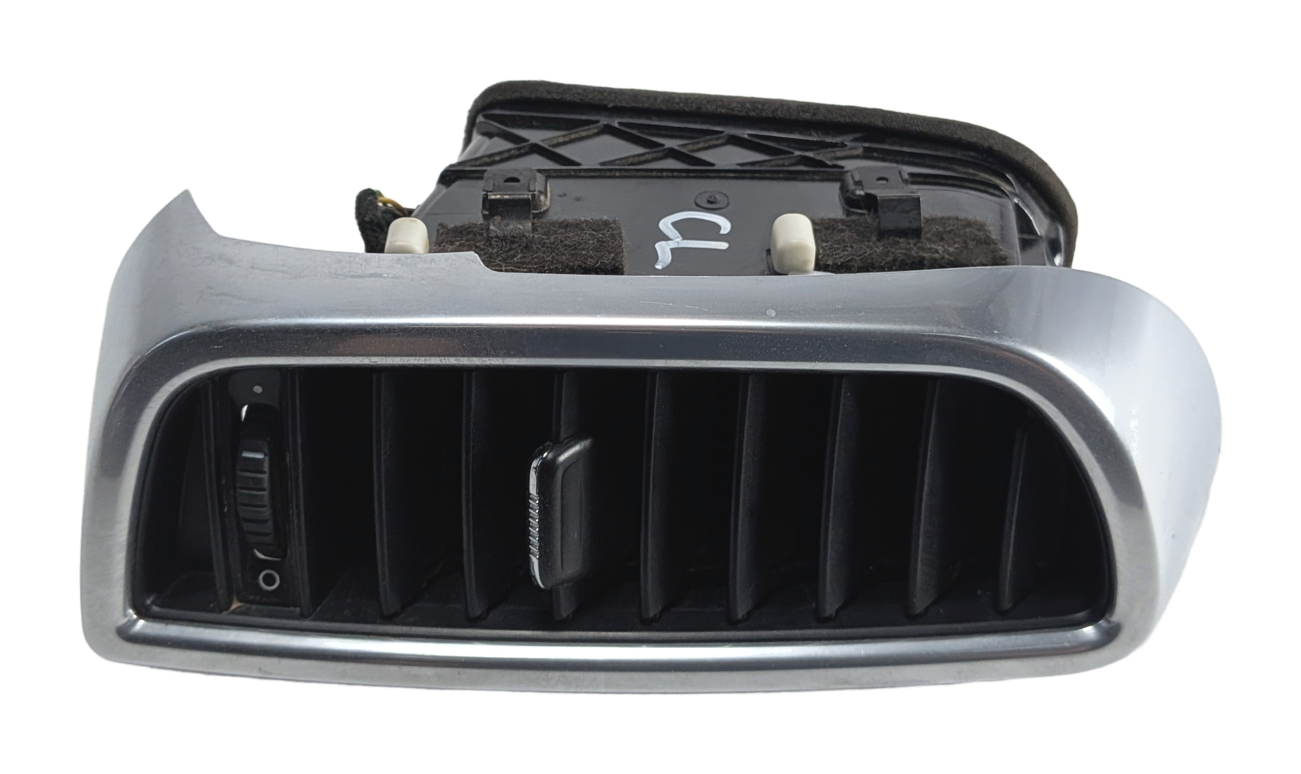 2014 PORSCHE CAYENNE (958) FRONT CENTER LEFT DASH HEAT AIR AC VENT (Black) — exact item pictured