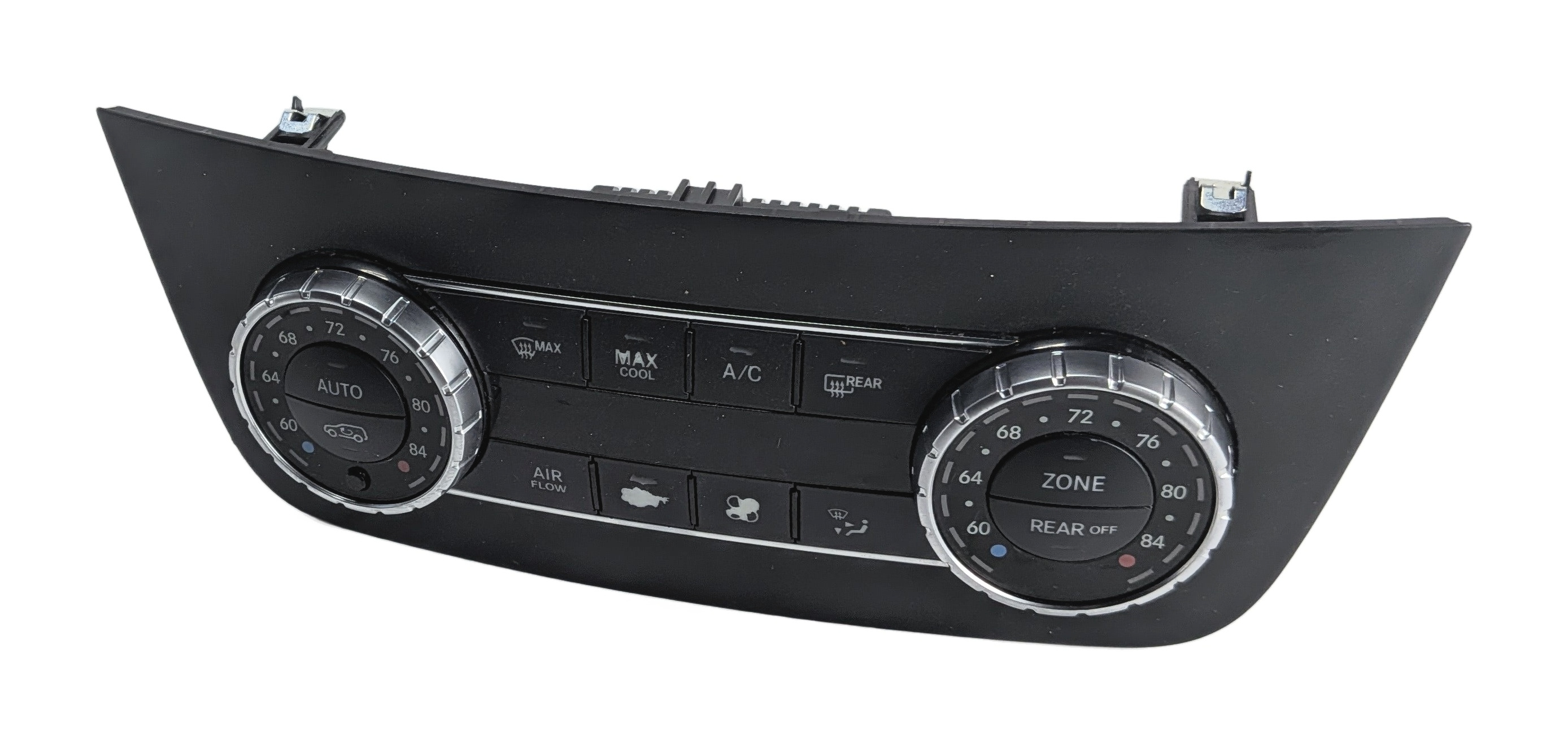 14-19 MERCEDES GL GLS (X166 W166) FRONT HEATER AC CLIMATE CONTROL & TRIM (BLACK) — exact item pictured