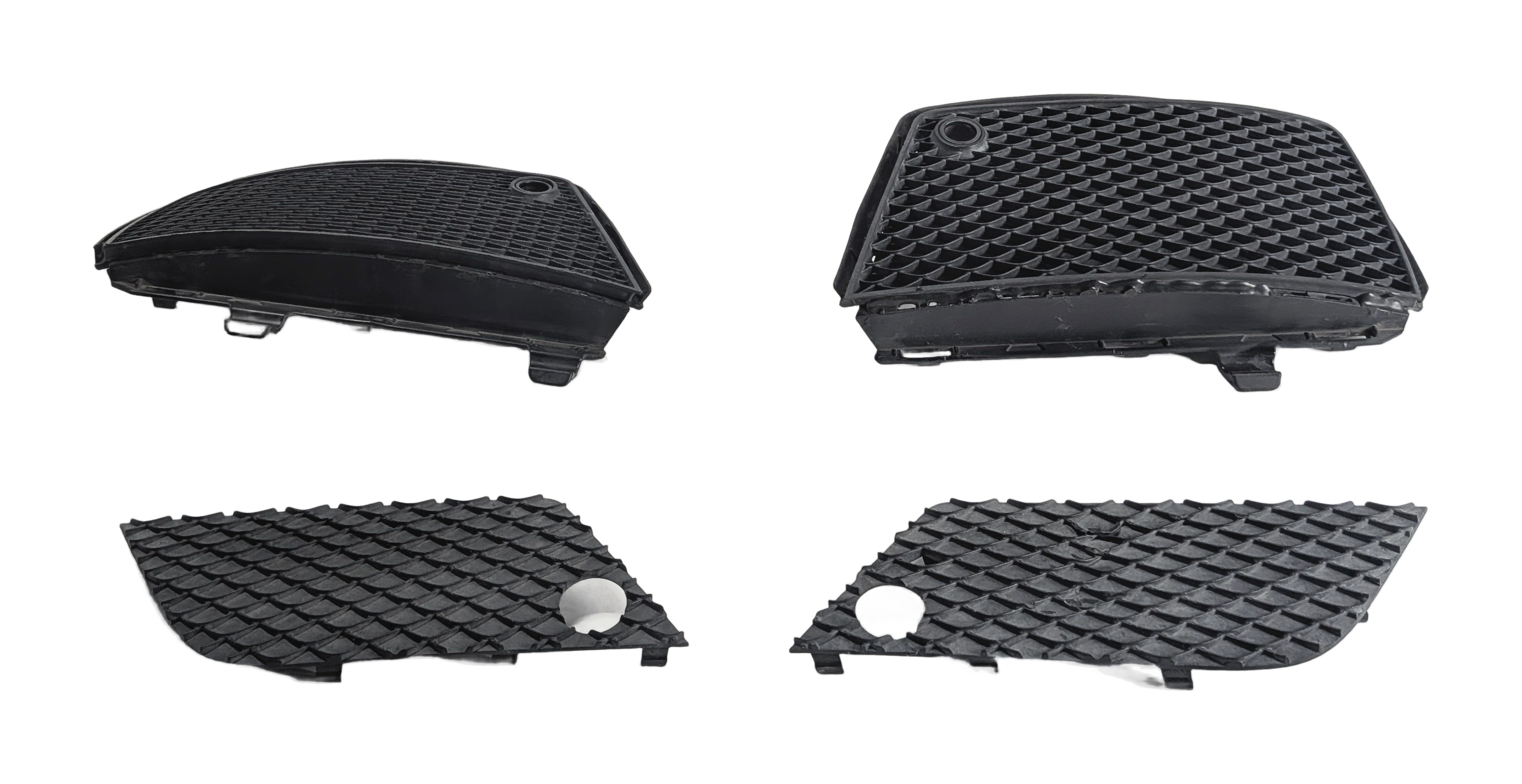 13-16 MERCEDES GL350 GL450 GL550 X166 SPORT FRONT LOWER BUMPER GRILLE END SET/4 — exact item pictured