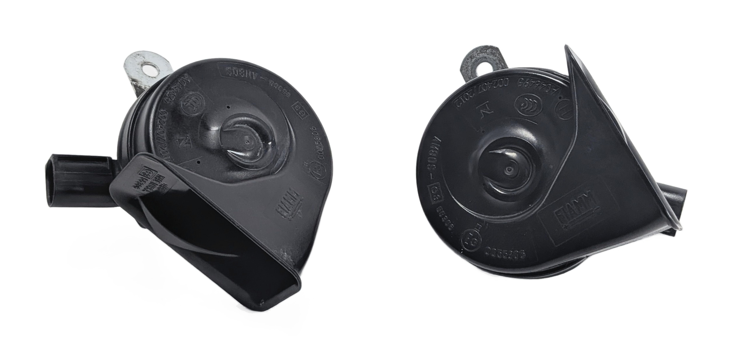 13-19 MERCEDES GL ML GLE GLS CLASS (W166 X166) HIGH & LOW TONE SAFETY HORN SET-2 — exact item pictured