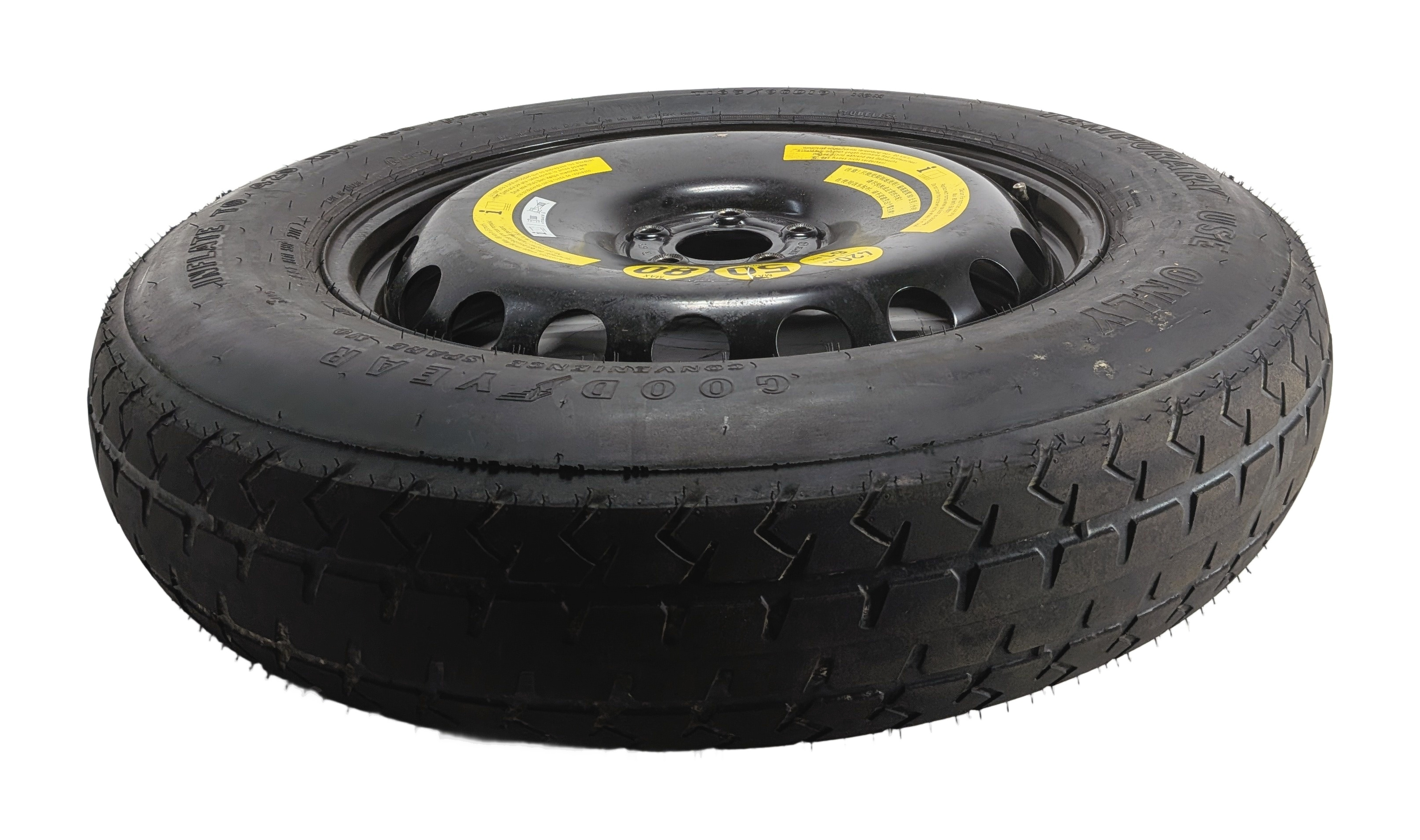 08-17 MERCEDES GL GLE GLS ML CLASS (W164 X164 W166 X166) 19x4.5 SPARE TIRE — exact item pictured
