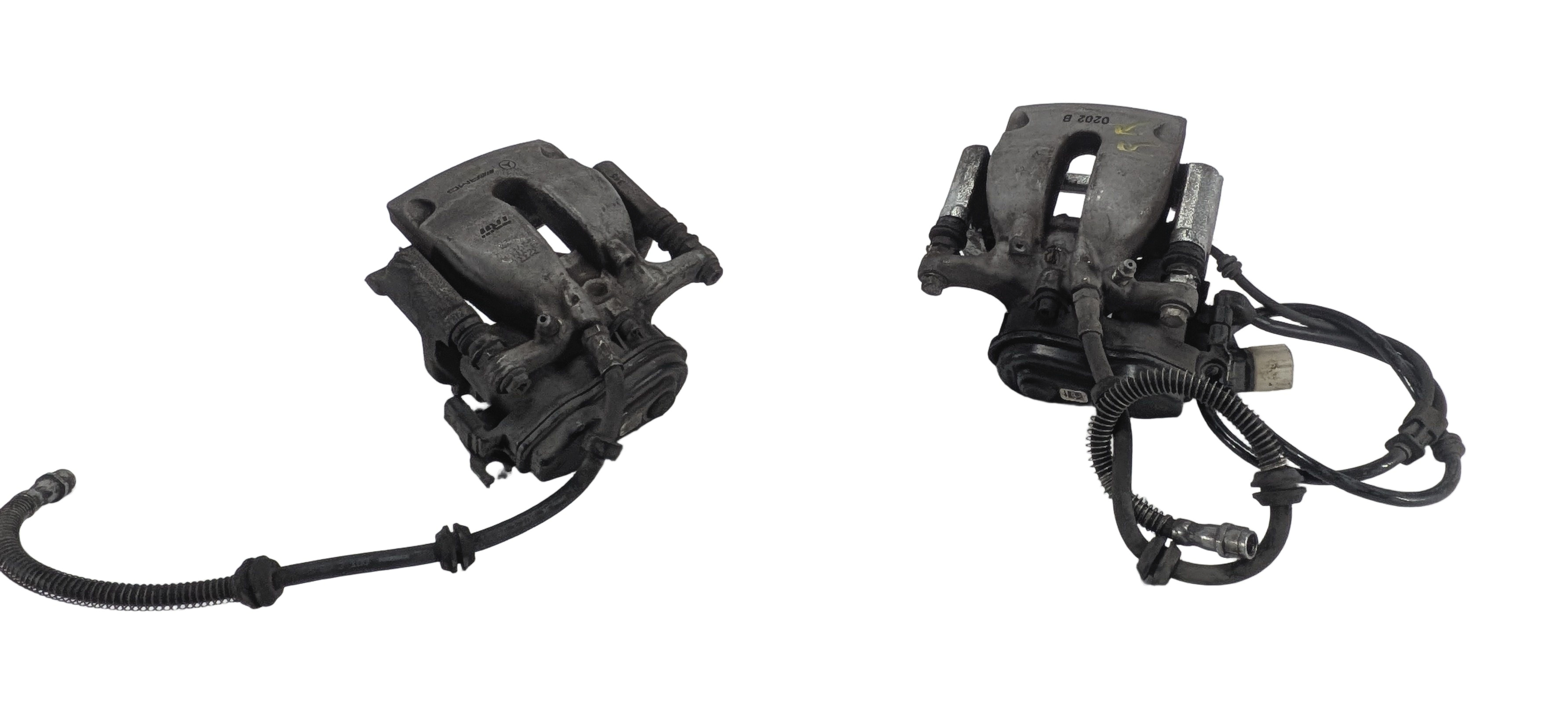 2013-2019 MERCEDES GL GLE GLS ML W166 X166 REAR LEFT & RIGHT BRAKE CALIPER SET/2 — exact item pictured