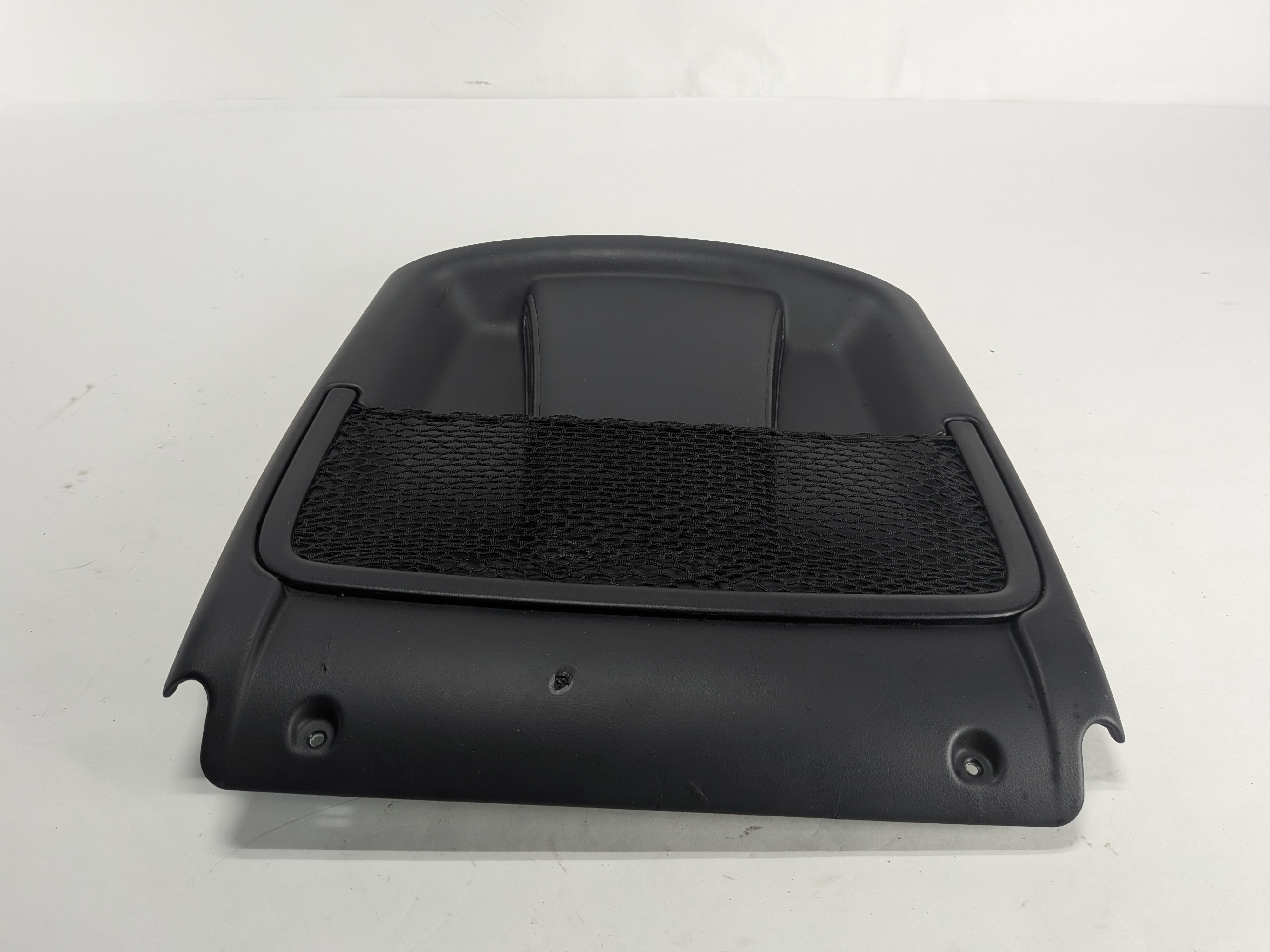 2015 MERCEDES GL550 X166 FRONT LEFT SEAT BACK PANEL MAP POCKET AIR VENT (Black) — exact item pictured