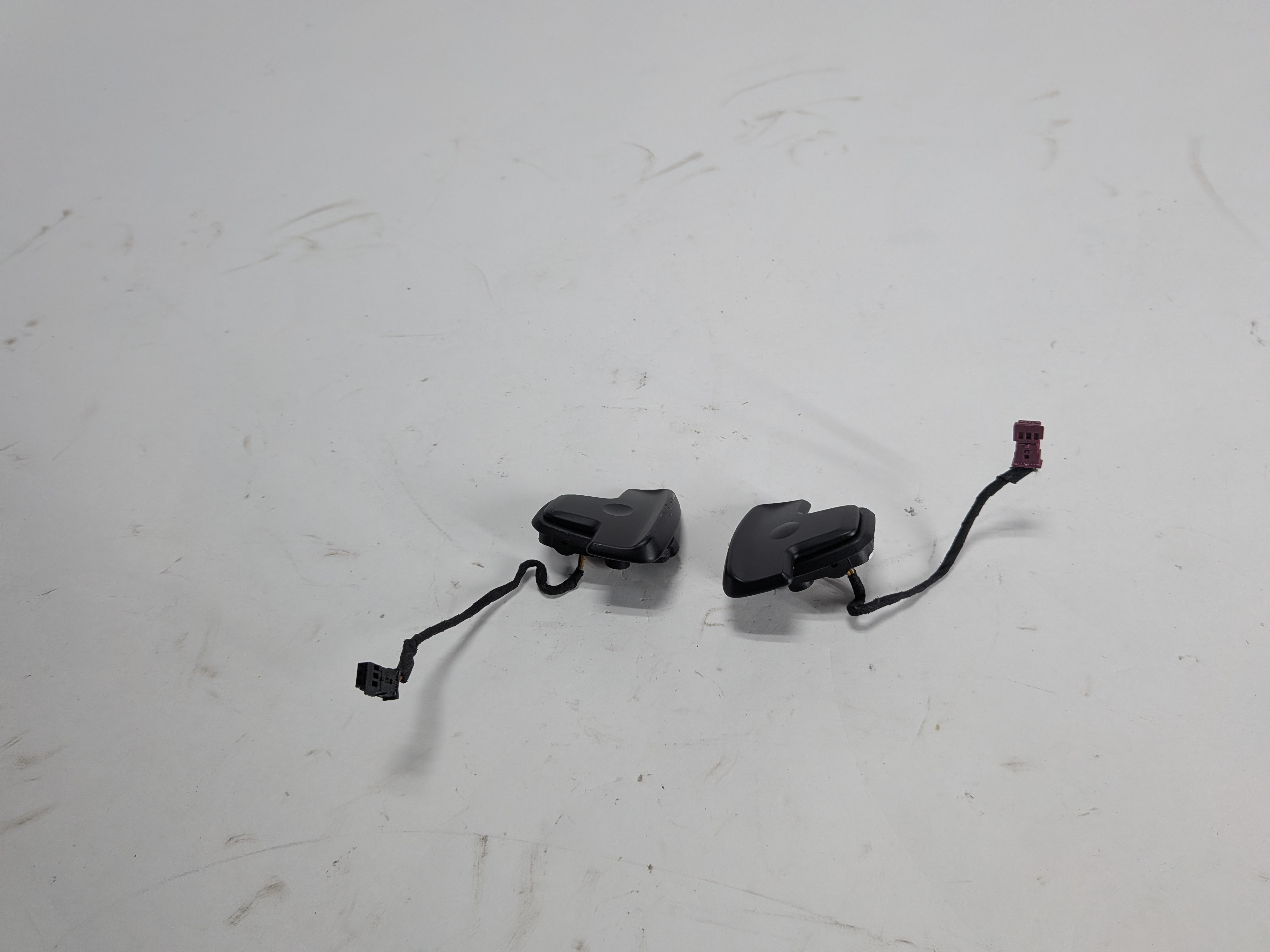 2015 MERCEDES GL550 (X166) STEERING WHEEL GEAR SHIFT PADDLE SHIFTER SWITCH SET/2 — exact item pictured