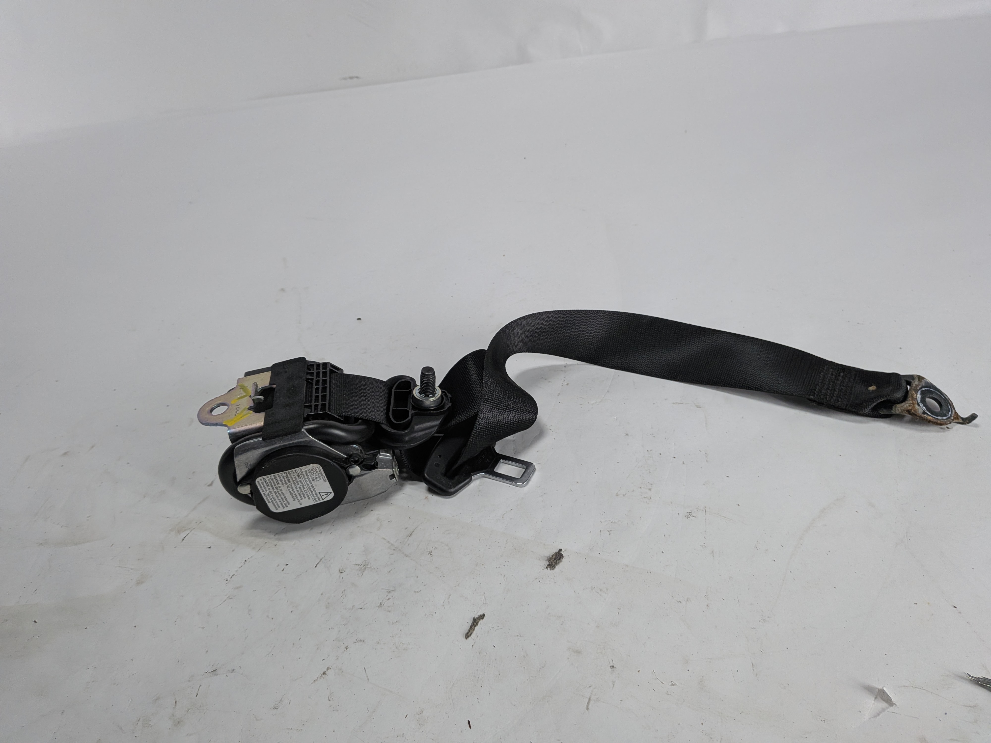 2015 MERCEDES GL550 (X166) REAR RIGHT 3RD ROW SEAT SEATBELT RETRACTOR (Black) — exact item pictured