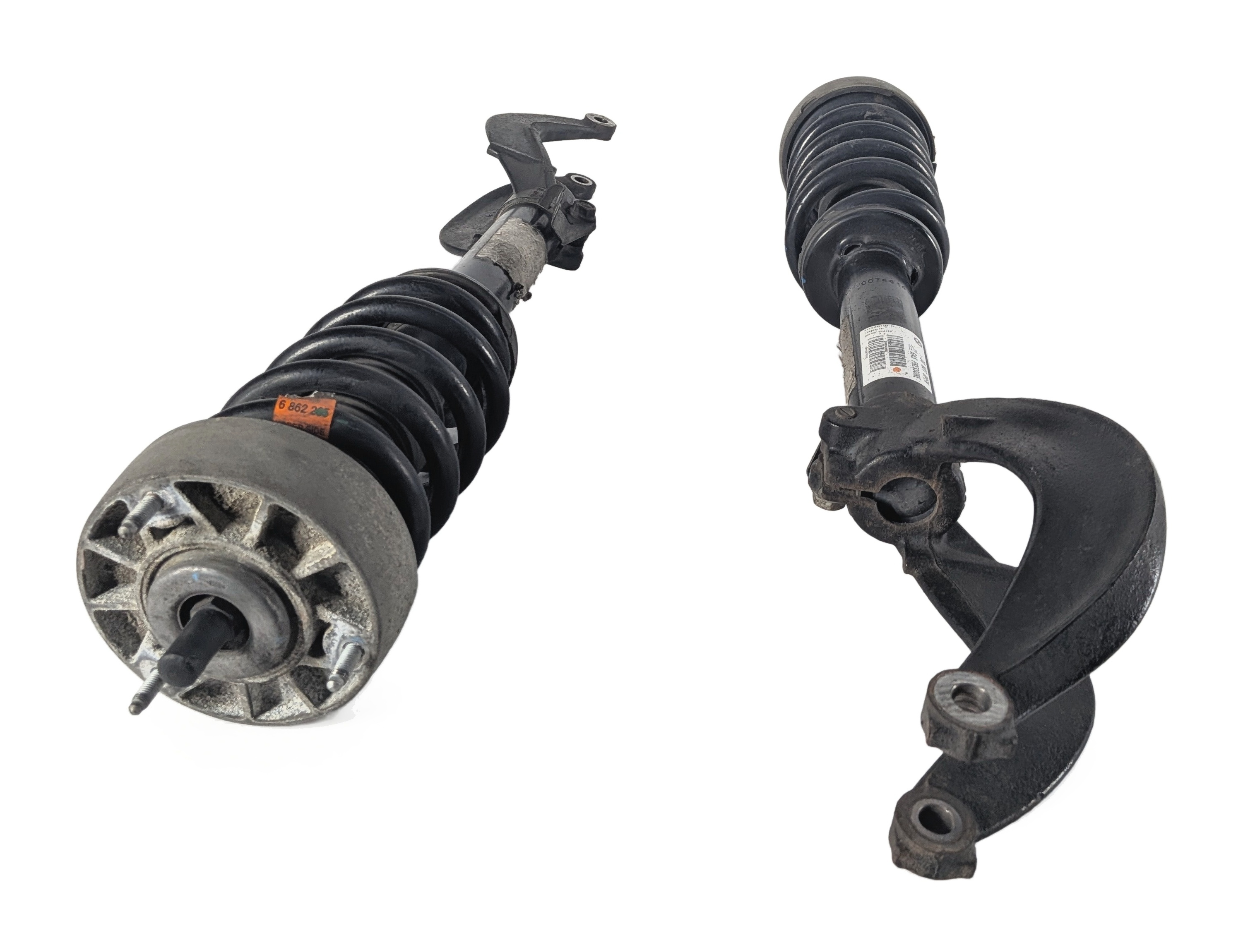 14-19 BMW X5 X6 F15 F16 FRONT LEFT & RIGHT STANDARD SUSPENSION SHOCK STRUT SET/2 — exact item pictured