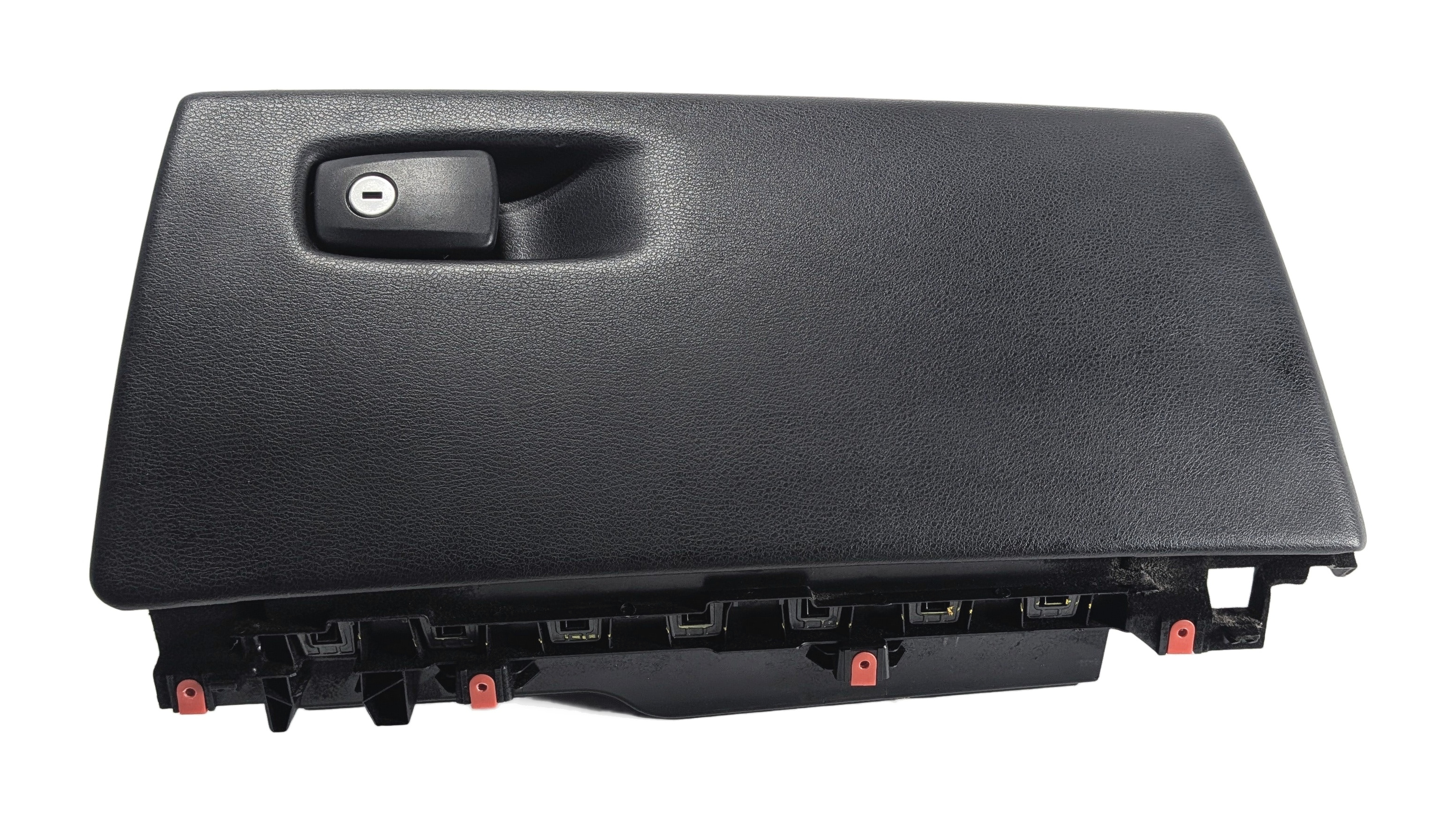 2014-2019 BMW X5 X6 (F15 F16) GLOVE BOX STORAGE COMPARTMENT ASSEMBLY (Black) — exact item pictured