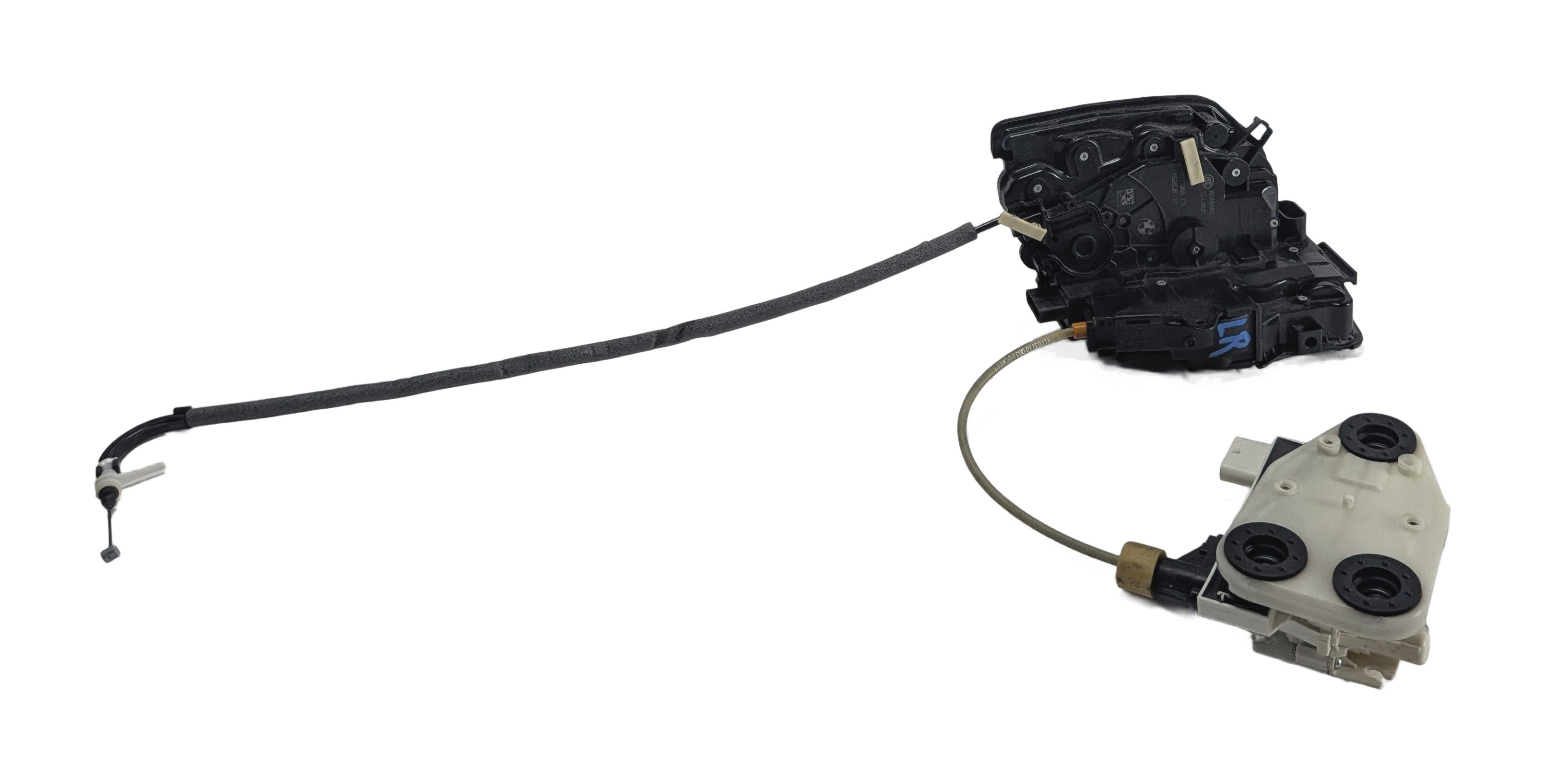 16-19 BMW 5 7 X5 X6 F25 F26 G11 REAR LEFT SOFT CLOSE DOOR LOCK LATCH w/ ACTUATOR — exact item pictured