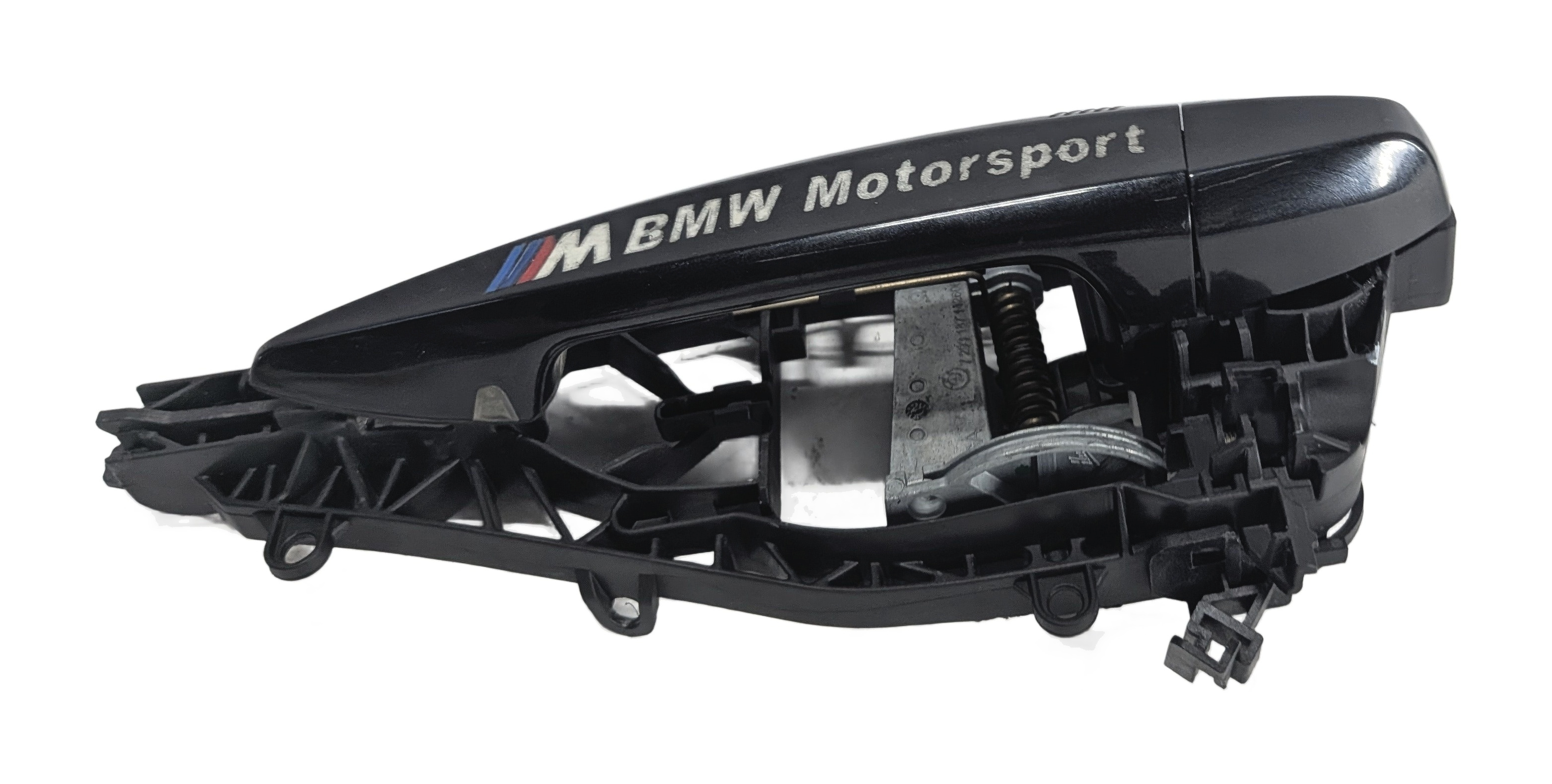 14-21 BMW X1 X2 X5 X6 (F15 F16 F39 F48) REAR LEFT COMFORT DOOR HANDLE (Black) — exact item pictured
