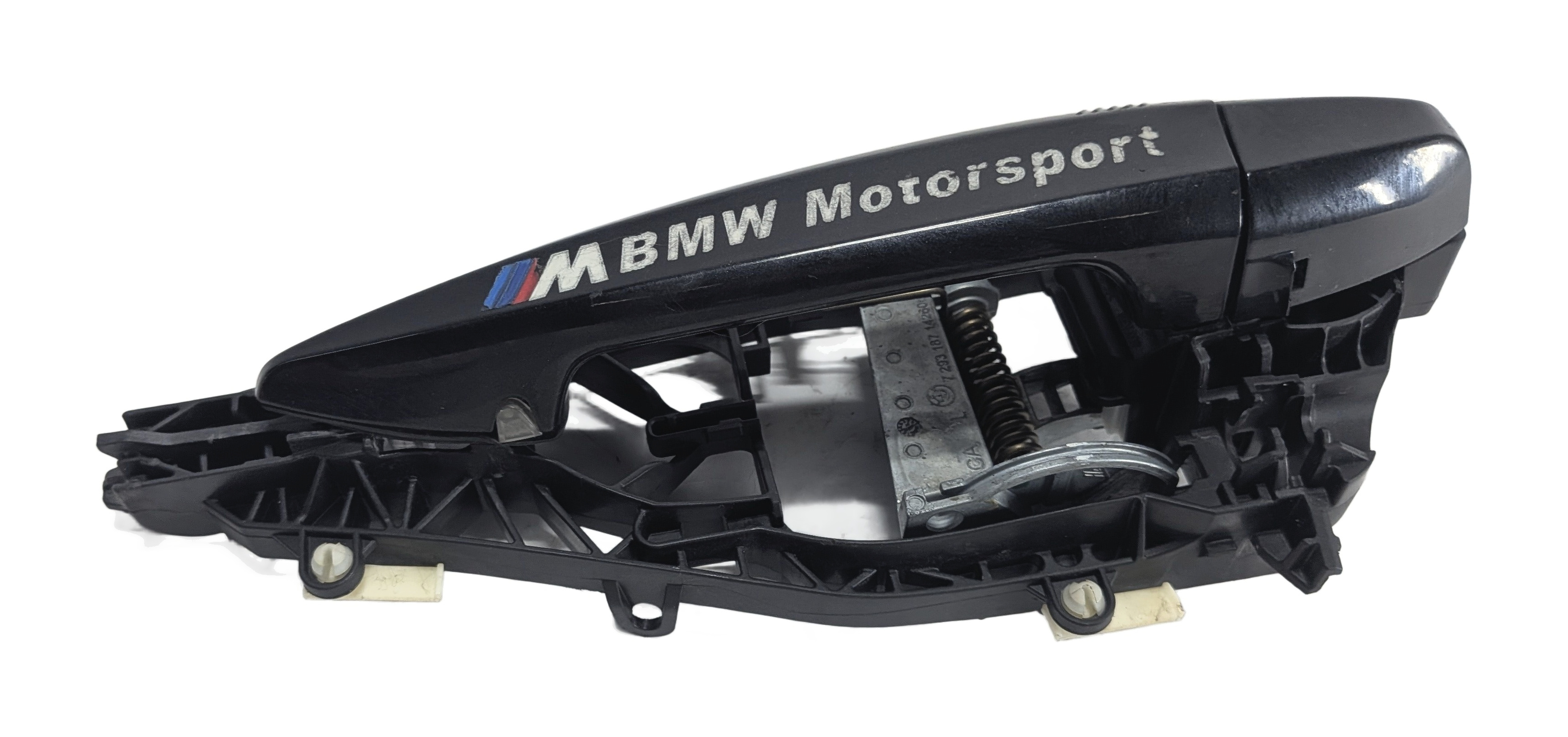 14-21 BMW X1 X2 X5 X6 (F15 F16 F39 F48) FRONT LEFT COMFORT DOOR HANDLE (Black) — exact item pictured