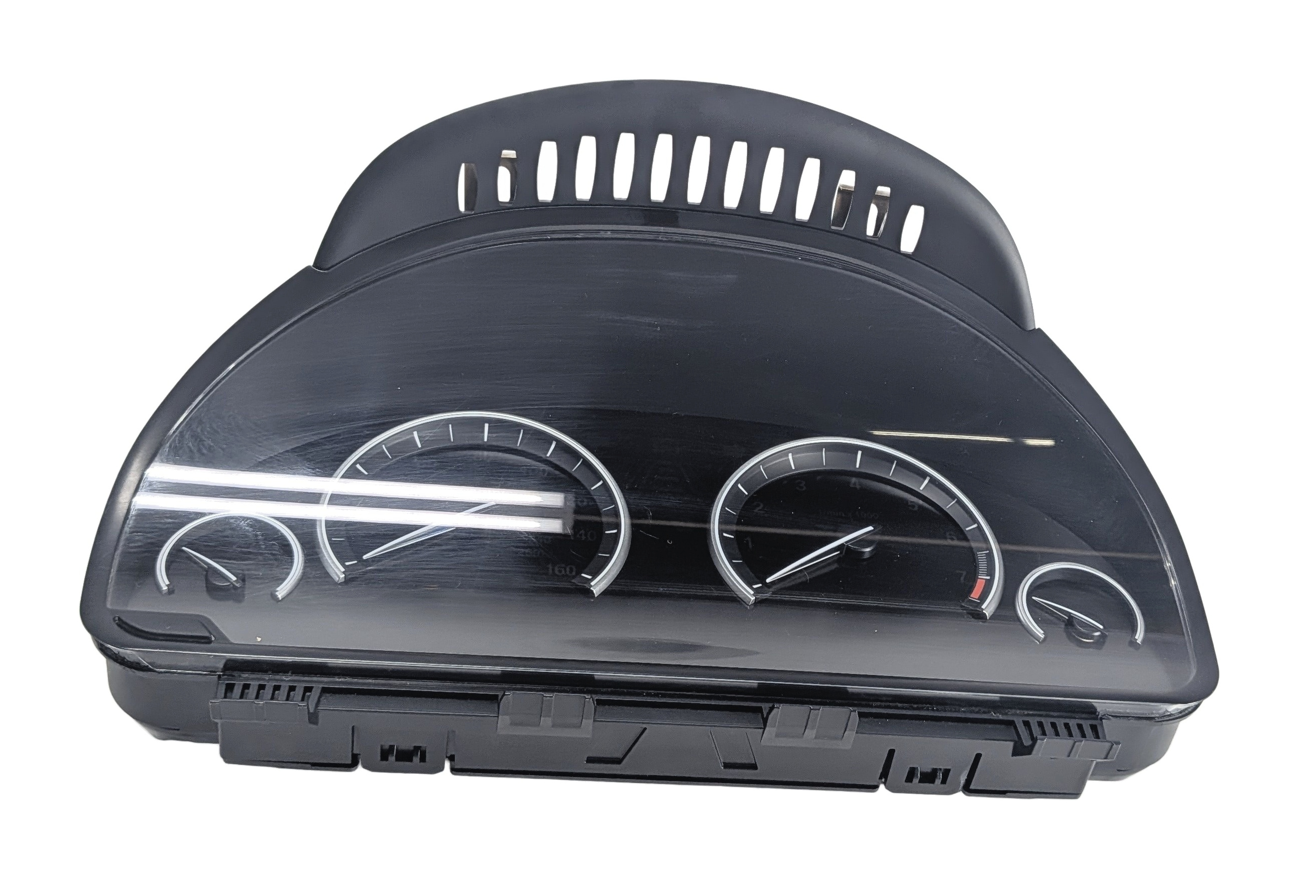 14-18 BMW X5 (F15) ANALOG SPEEDOMETER WITH SCREEN BELOW GUAGES (GAS MPH) — exact item pictured