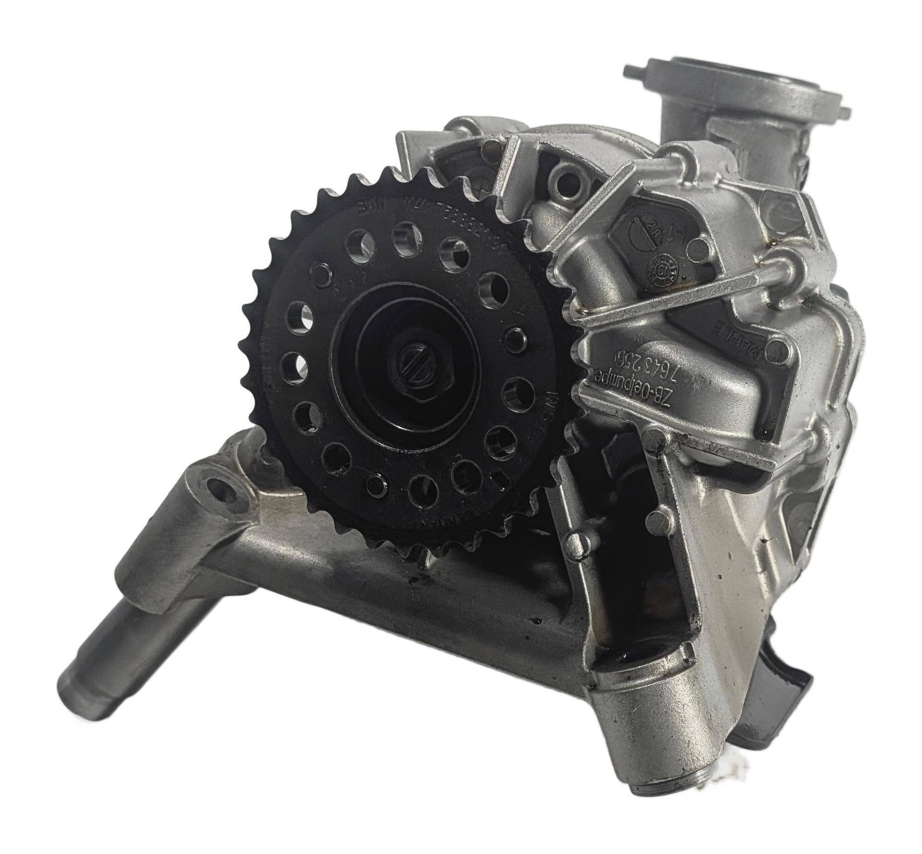 14-16 BMW X5 X6 (F15 F16) 4.4L 4.4TT TWIN TURBO N63 ENGINE OIL FLUID PUMP — exact item pictured