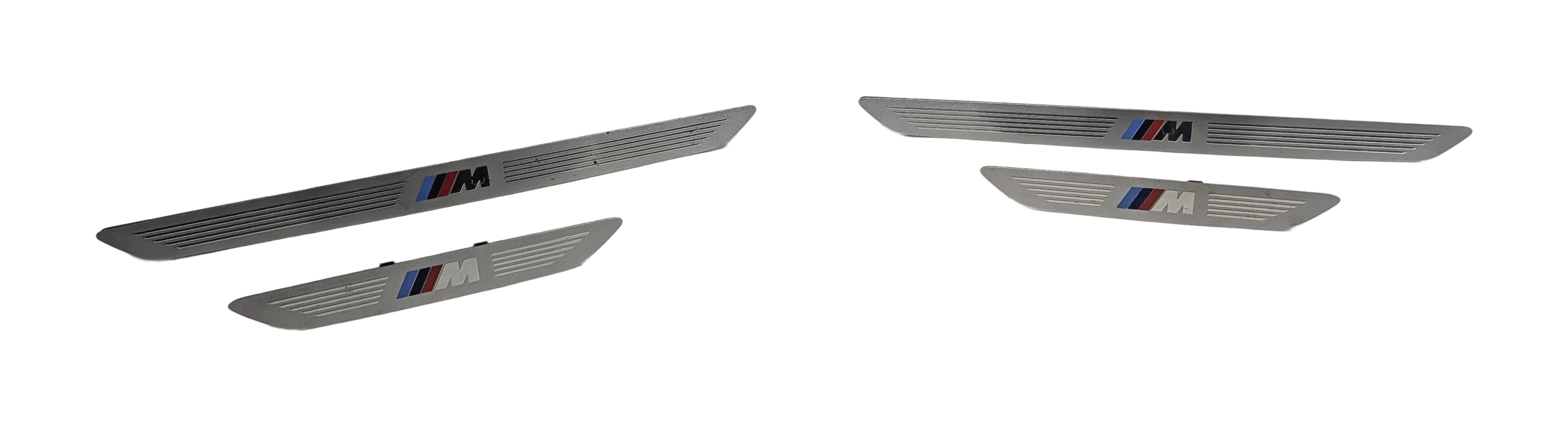 2014 BMW X5 F15 FRONT/REAR M SPORT DOOR SILL SCUFF PLATE ENTRY GUARD TRIM SET/4 — exact item pictured