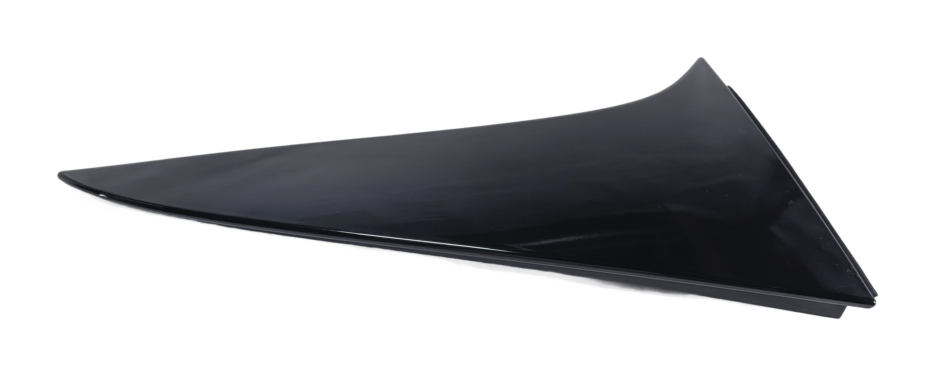 2014 BMW X5 (F15) REAR RIGHT LIFTGATE ROOF SPOILER SIDE WINGLET MOLDING (Black) — exact item pictured