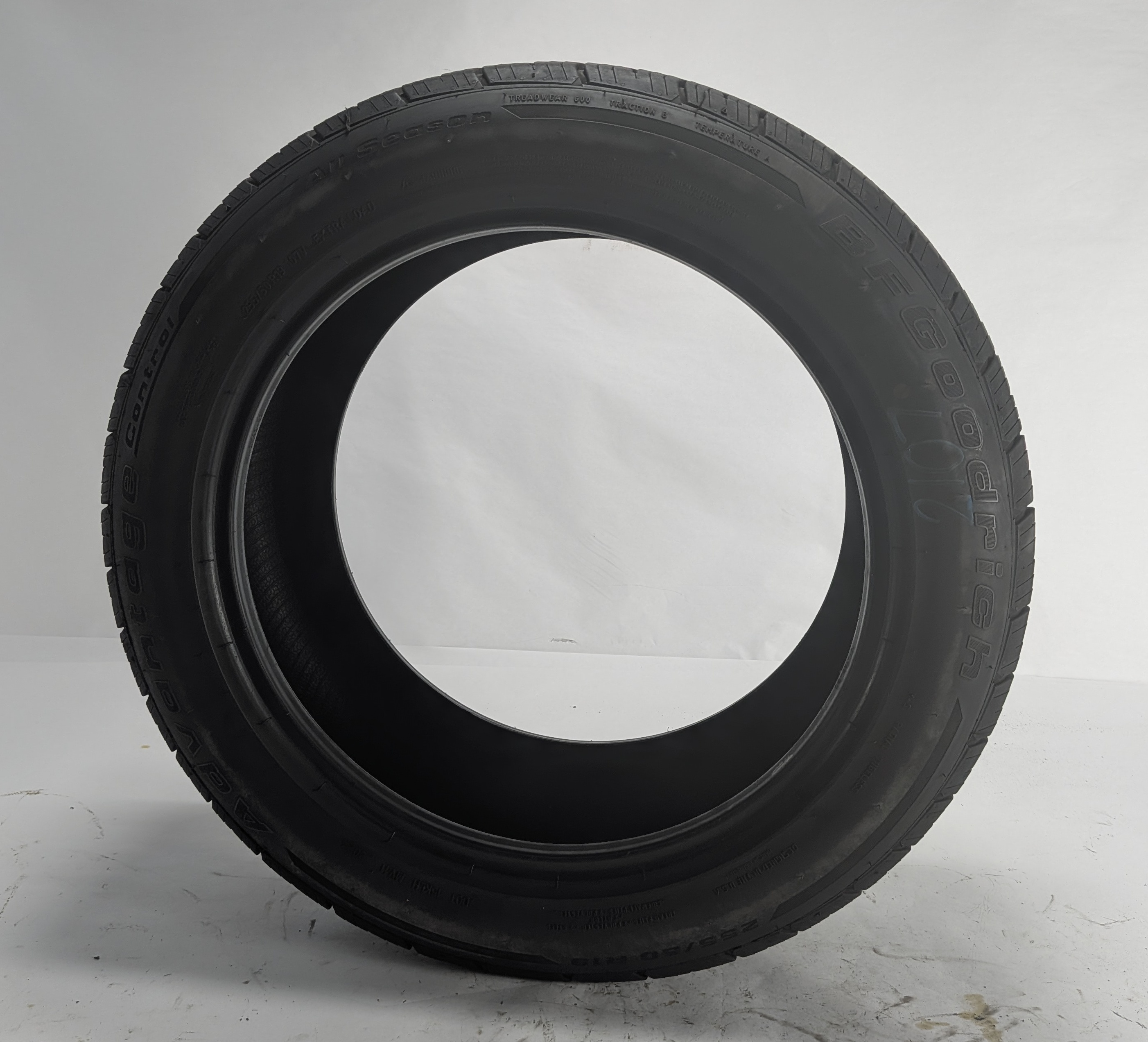 BFGOODRICH ADVANTAGE CONTROL 255/50R19 107V ALL SEASON 8/32 DOT 2024 TIRE — exact item pictured
