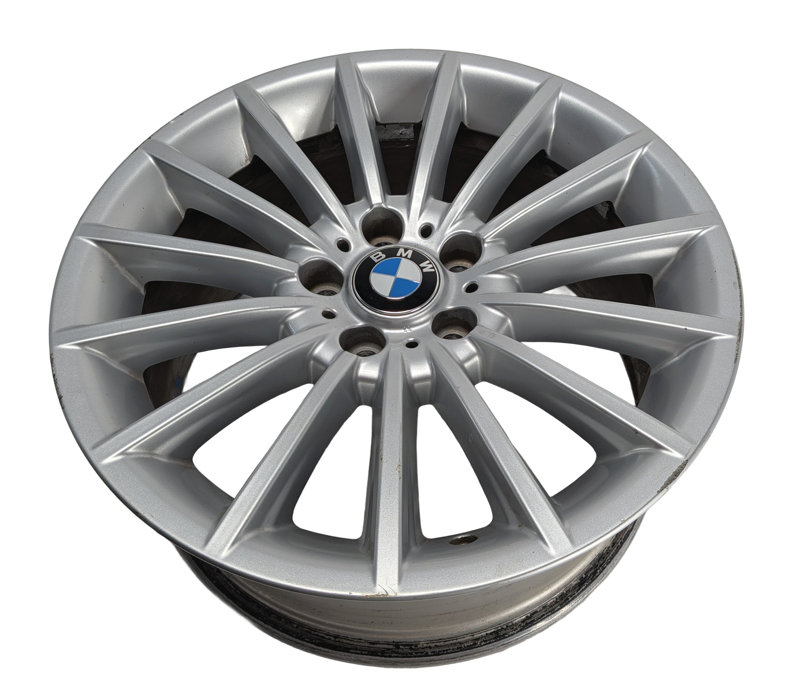 11-19 BMW 528i 535i 550i 640i 650i (F06 F10 F12) 18X8 - 15 SPOKE WHEEL RIM — exact item pictured