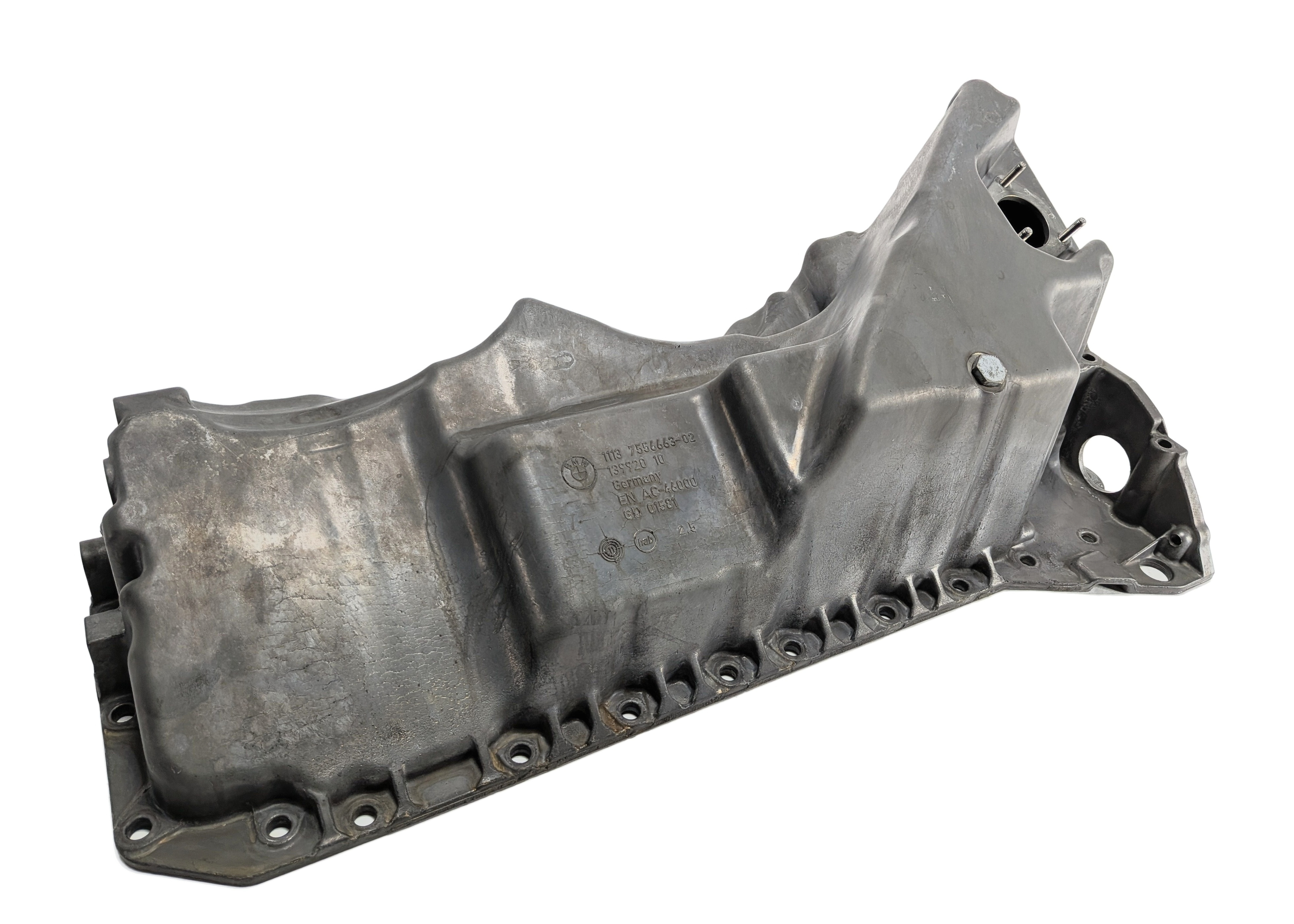 10-19 BMW 535i 535iGT 640i 740i F01 F06 F07 F10 RWD 3.0L N54 N55 ENGINE OIL PAN — exact item pictured