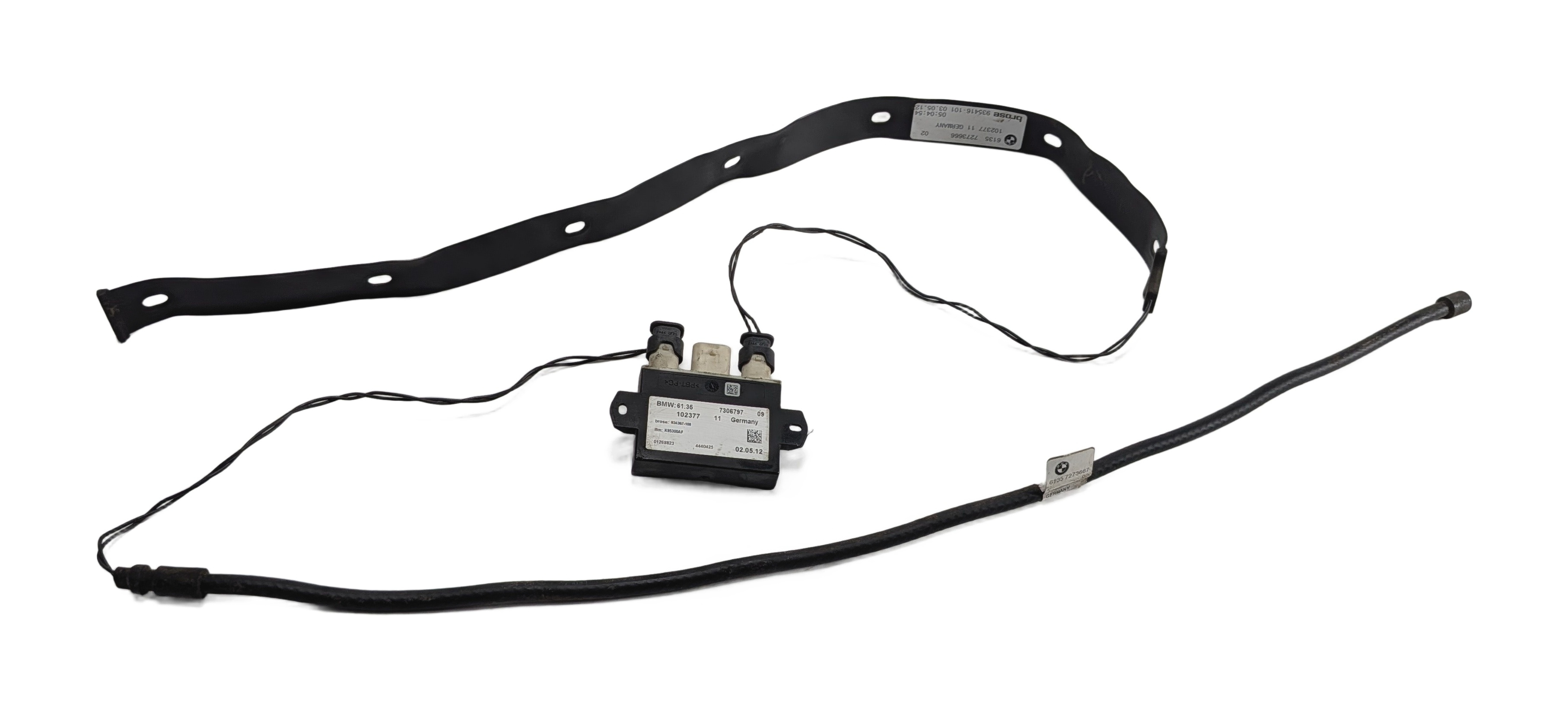 12-17 BMW 3 4 5 7 X3 X6 F01 F10 F30 KICK SENSOR SMART OPENER ANTENNA w/MODULE — exact item pictured