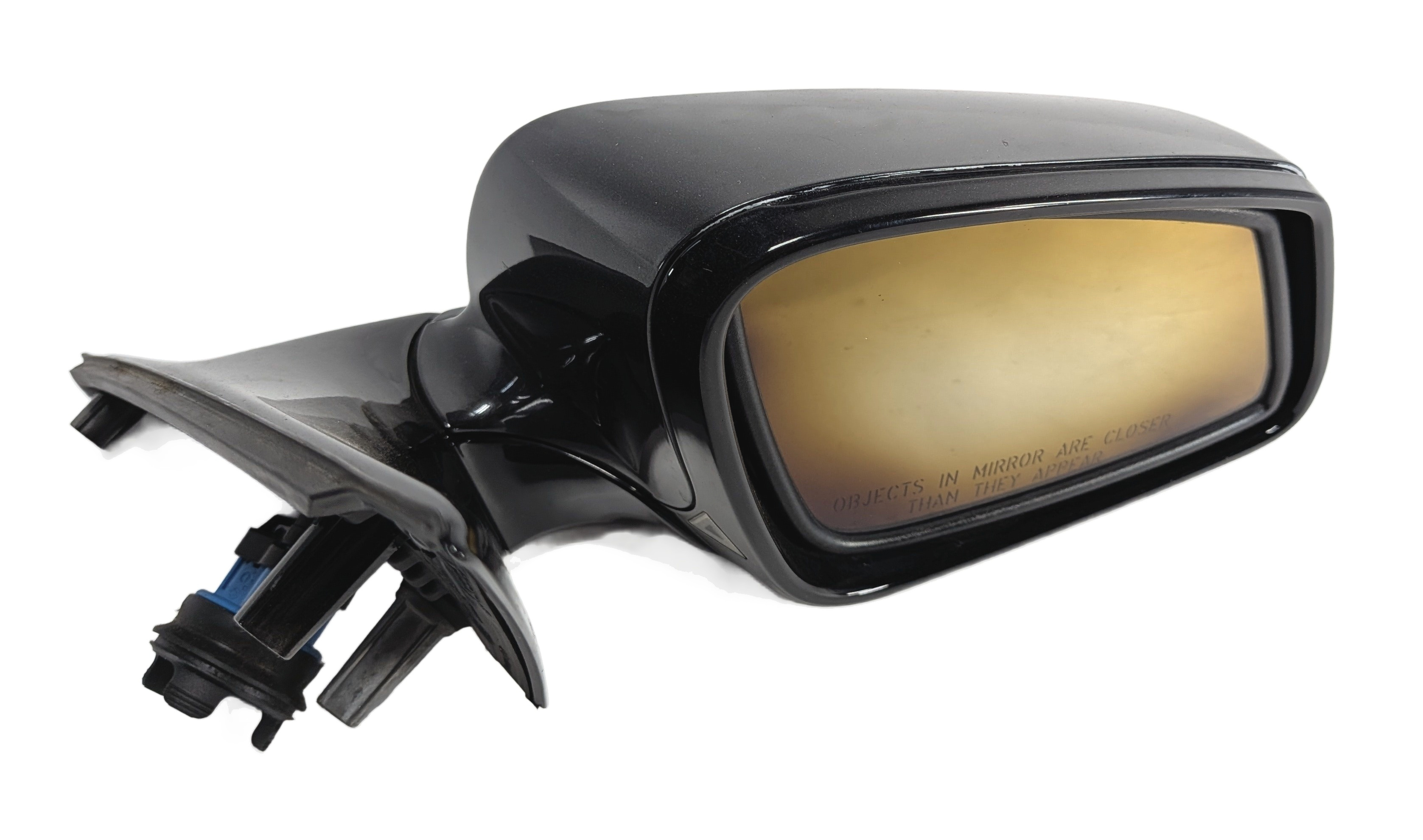 12-13 BMW 5 SERIES F10 RIGHT MIRROR PFOLD HEAT AUTODIM BLIND LANE CAMERA (Gray) — exact item pictured