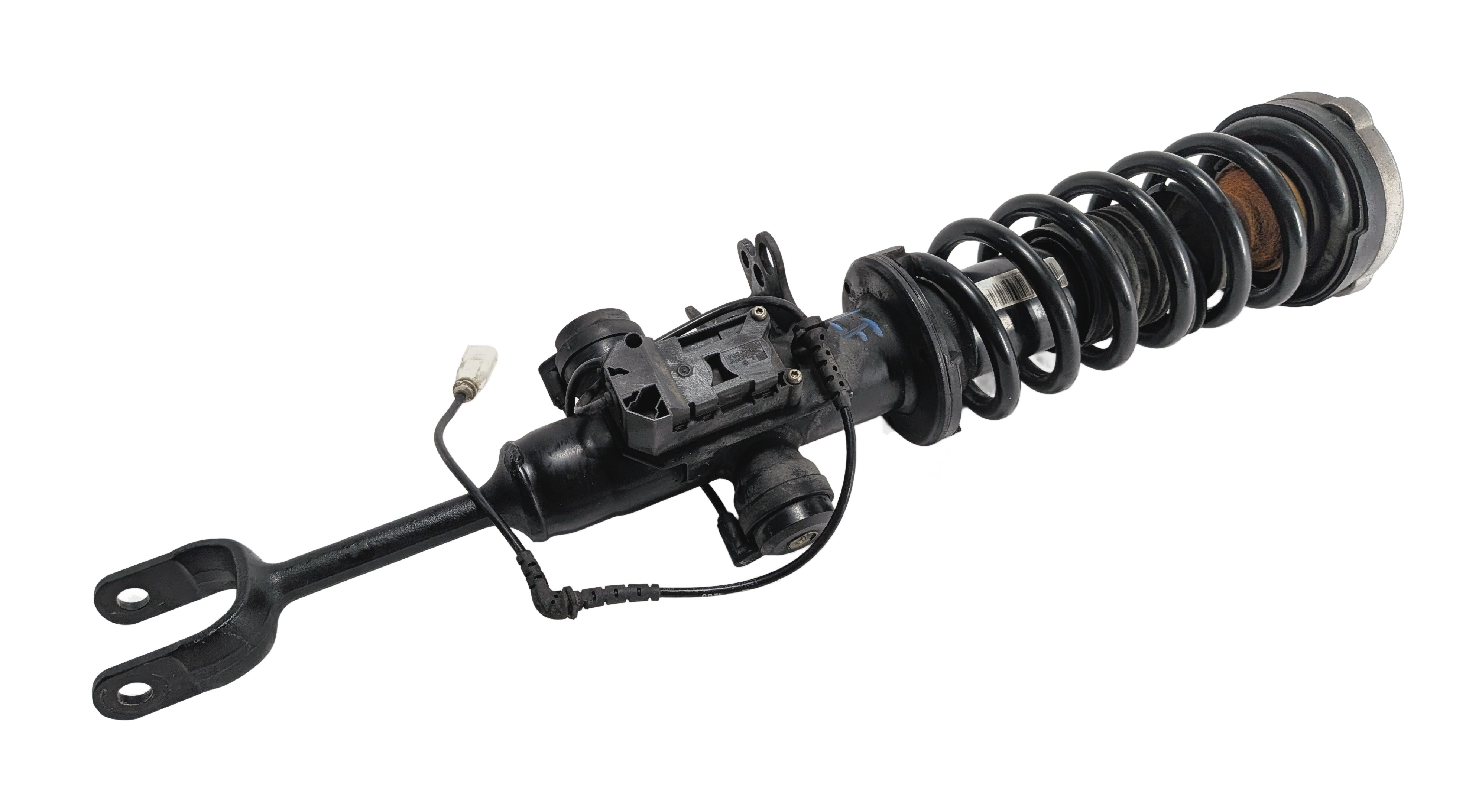 11-15 BMW 528i 535i 550i (F10) FRONT LEFT EDC DRIVER SHOCK STRUT ASSEMBLY — exact item pictured