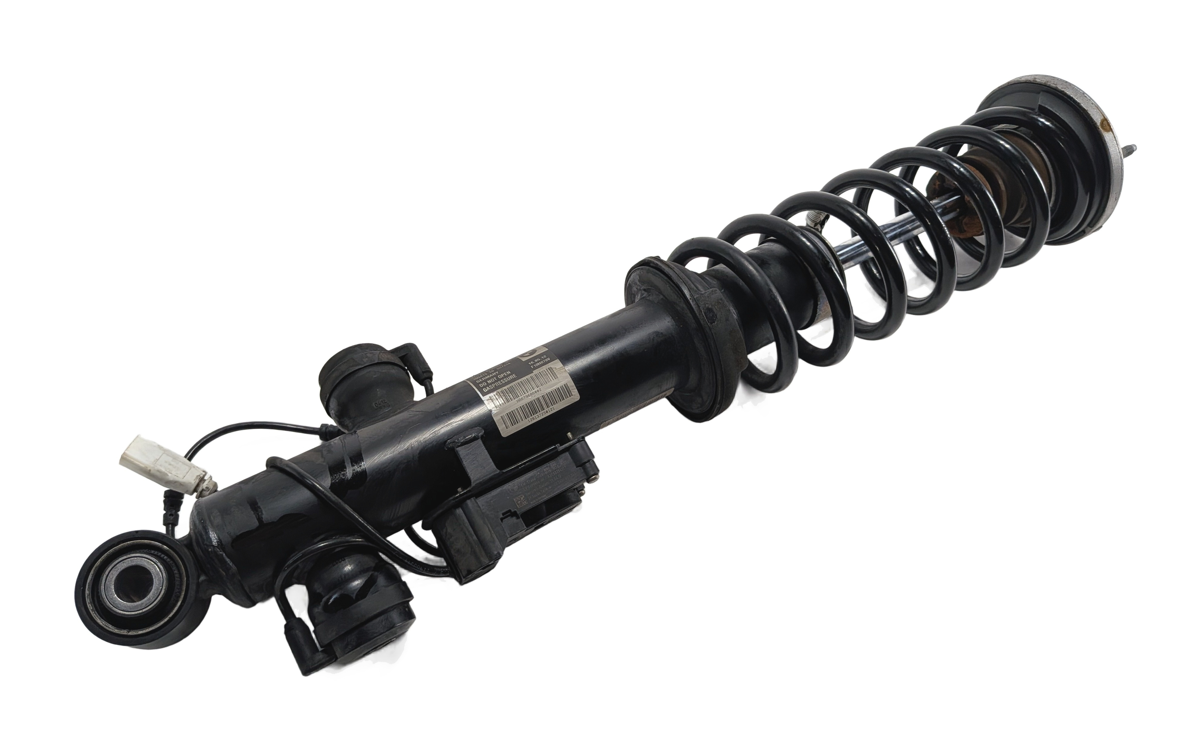 2011-2015 BMW 528i 535i 550i (F10) RIGHT PASSENGER REAR EDC ELECTRIC SHOCK STRUT — exact item pictured