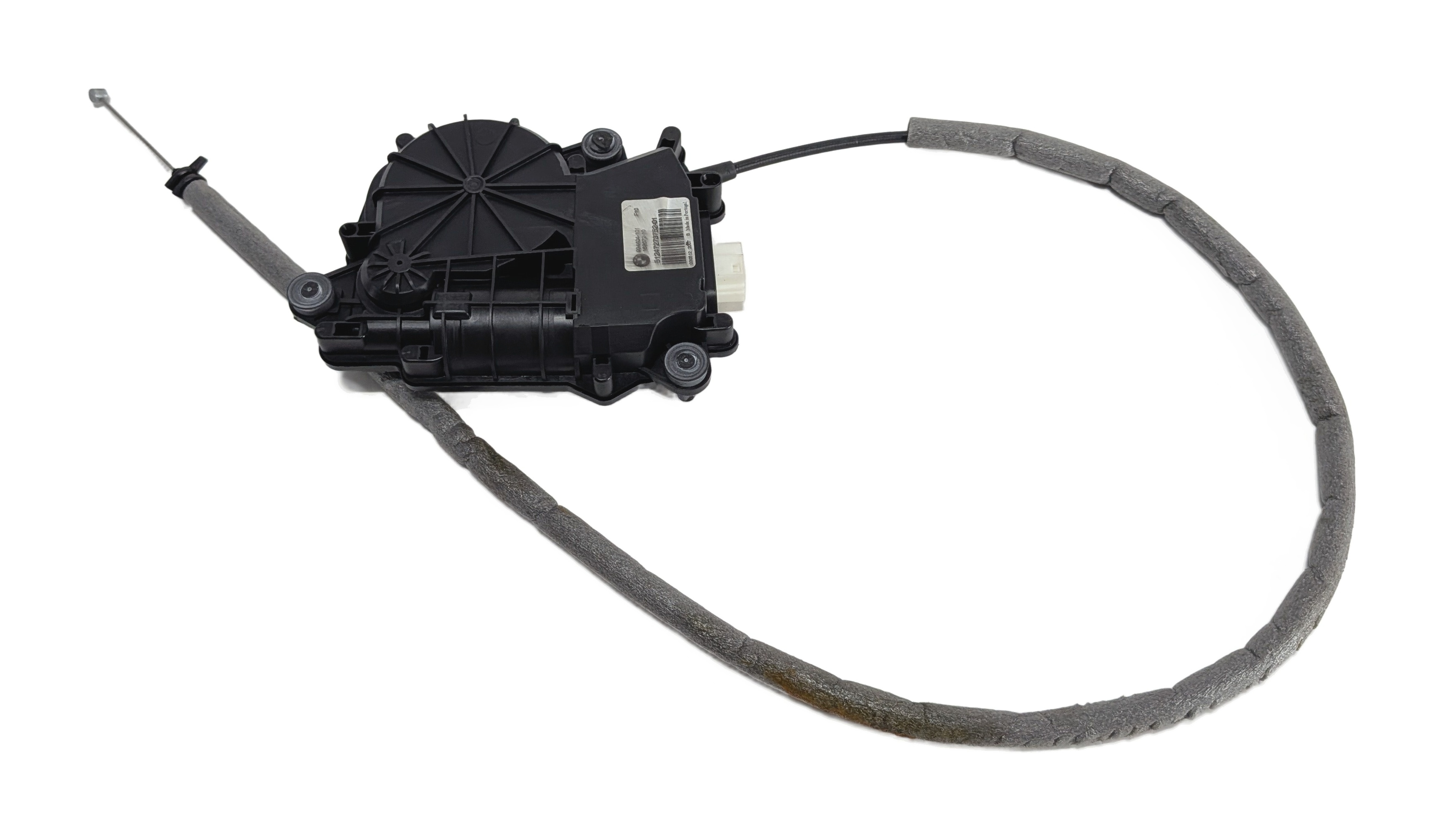 2012 BMW ACTIVE HYBRID 5 F10 TRUNK LID SOFT CLOSE LOCK ACTUATOR MOTOR CABLE — exact item pictured