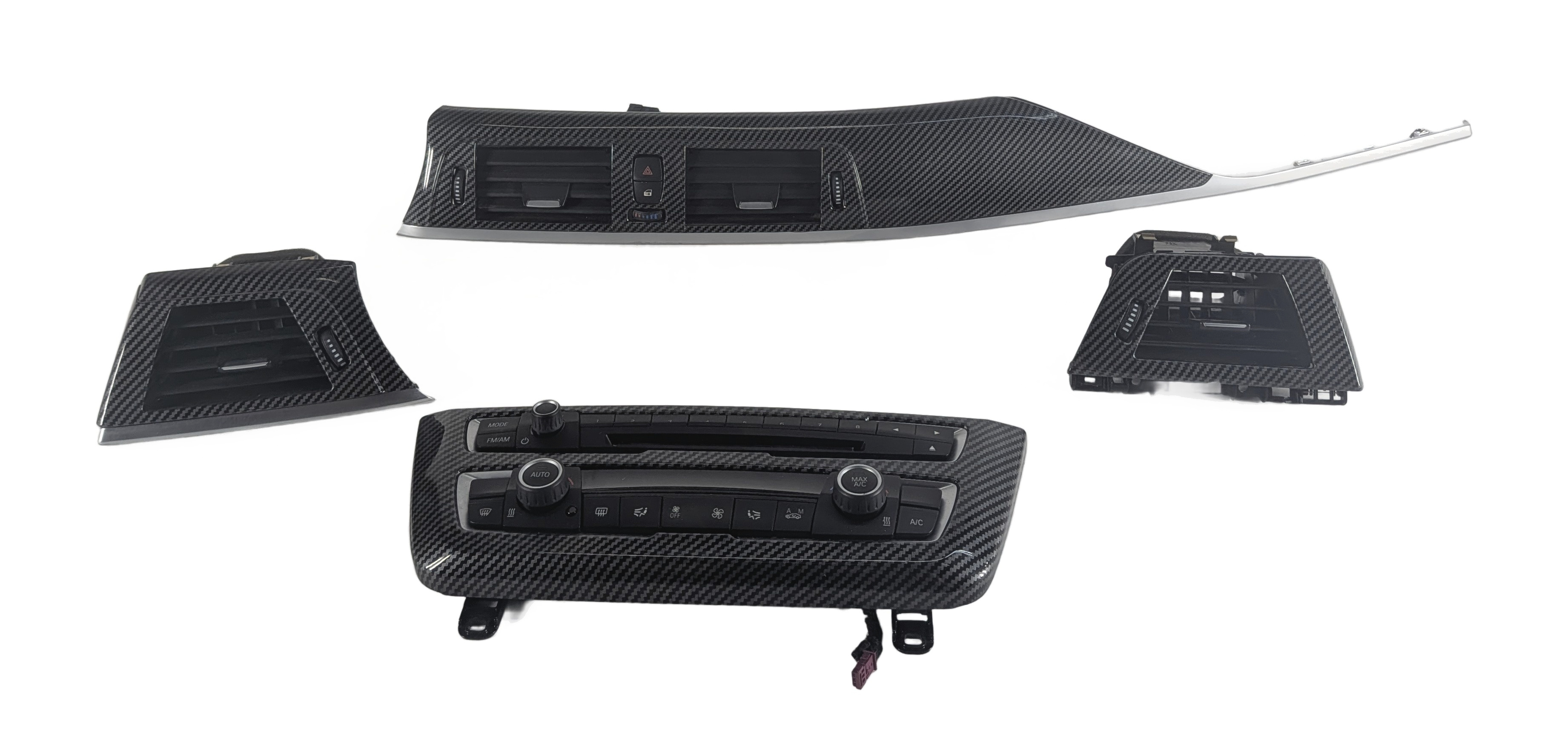15-21 BMW 2 3 4 SERIES (F22 F30 F32 F34) FRONT HEATER A/C RADIO CONTROL PANEL — exact item pictured