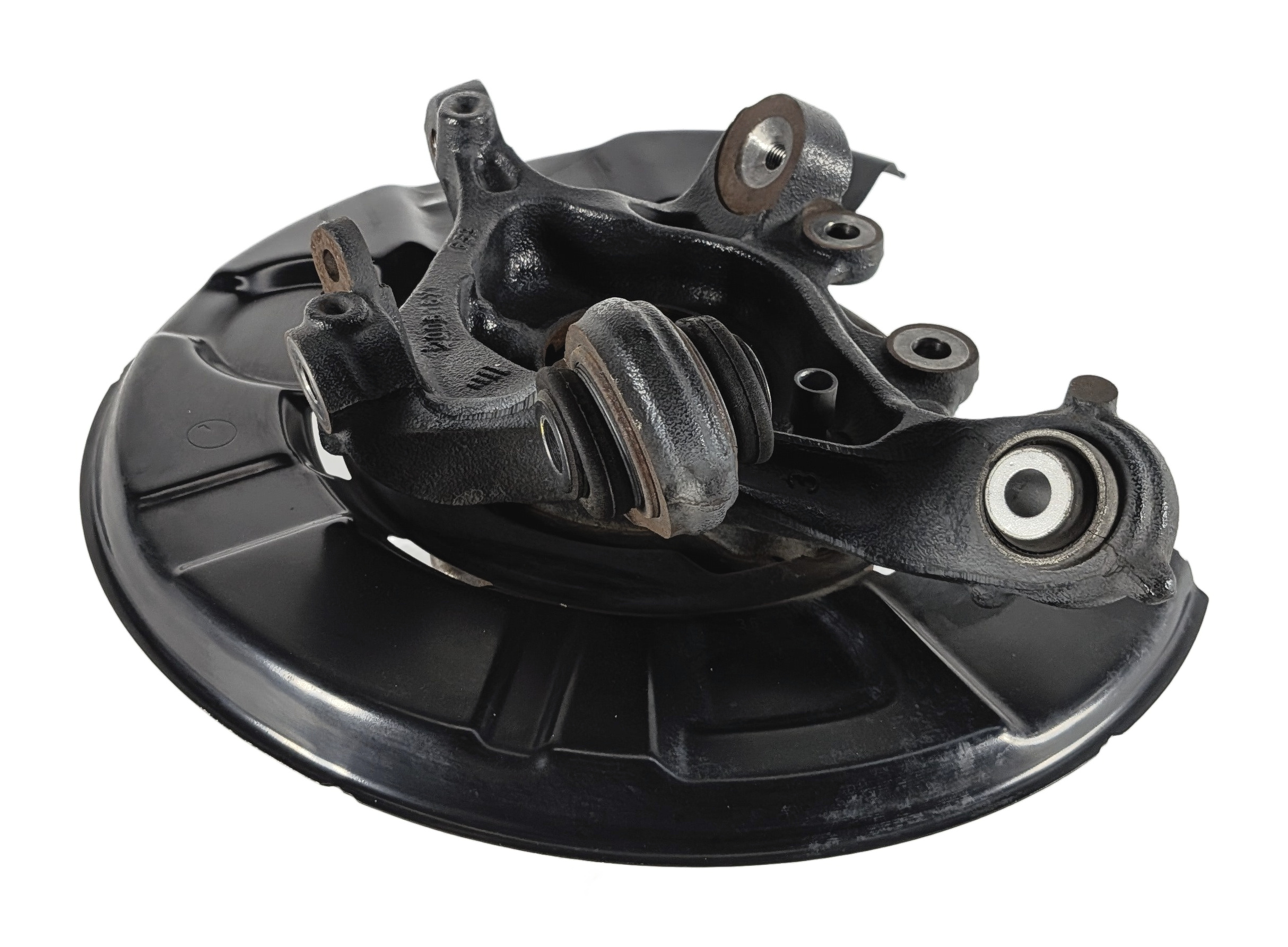 12-18 BMW 3 SERIES (F30) SEDAN WAGON REAR LEFT DRIVER SPINDLE KNUCKLE WHEEL HUB — exact item pictured
