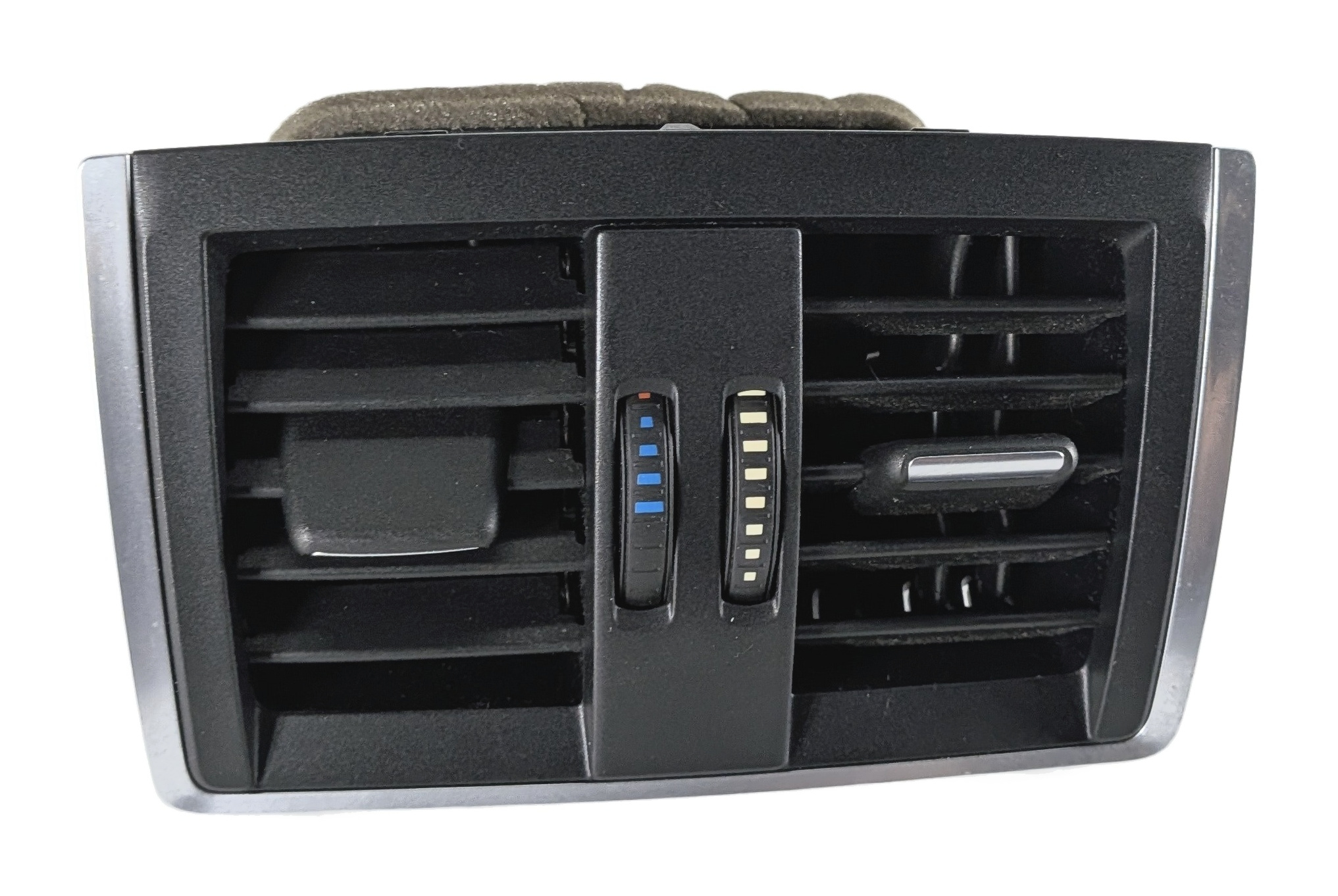 2017 BMW 330I (F30) REAR CENTER CONSOLE HEAT AIR AC VENT GRILLE BEZEL (Black) — exact item pictured