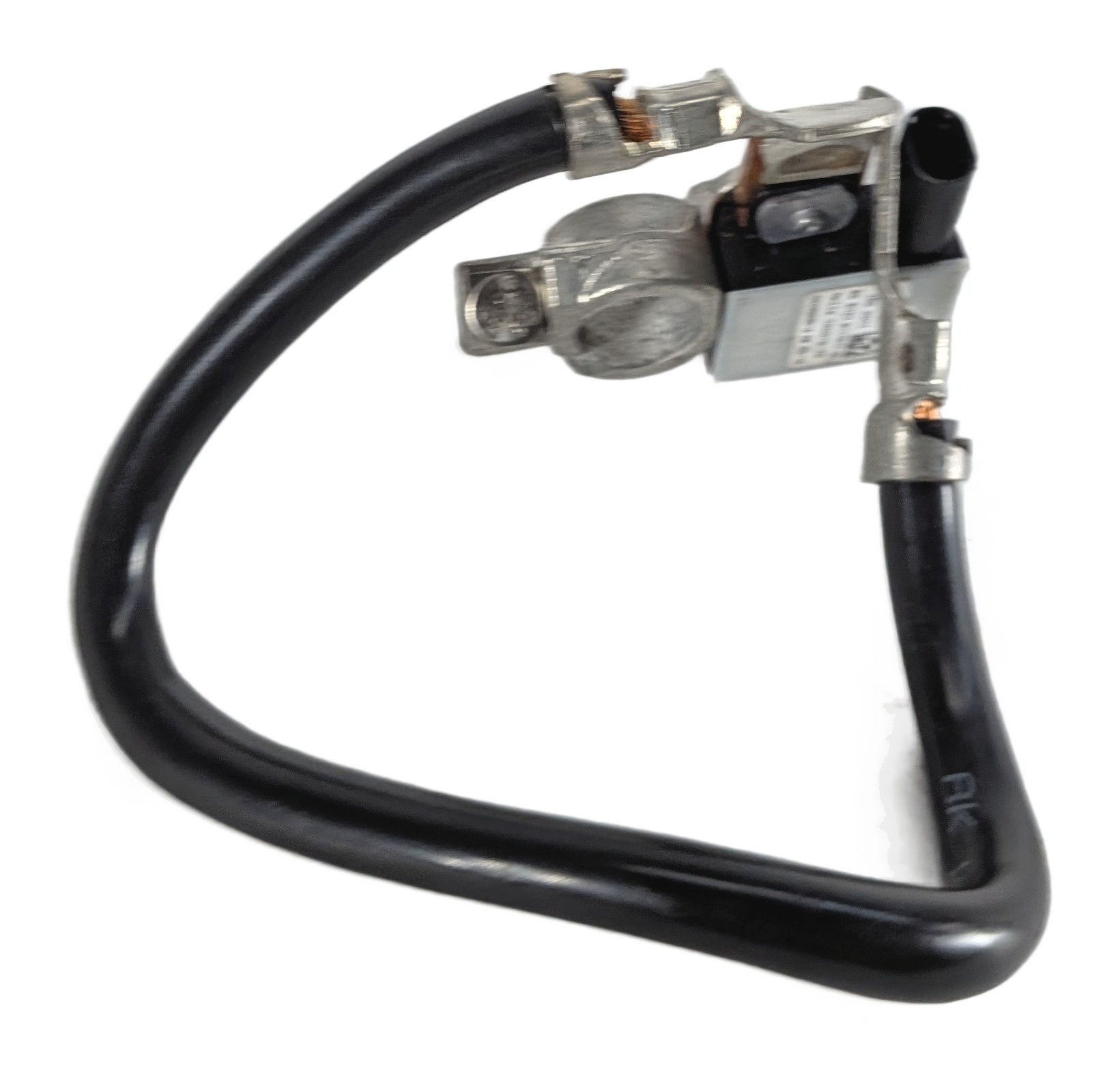 2017 BMW 330I (F30) 2.0L NEGATIVE GROUND BATTERY CABLE w/ IBS SENSOR TERMINAL — exact item pictured