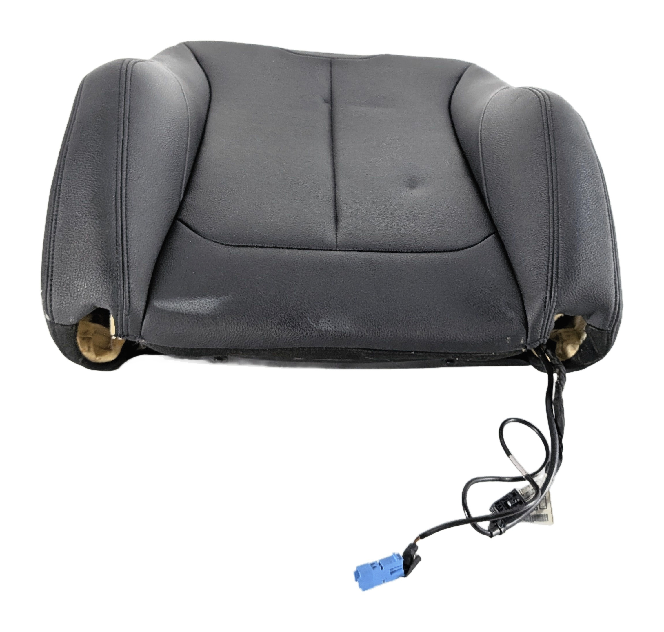 2017 BMW 330I (F30) FRONT LEFT DRIVER UPPER SPORT SEAT BACK CUSHION (Black) — exact item pictured
