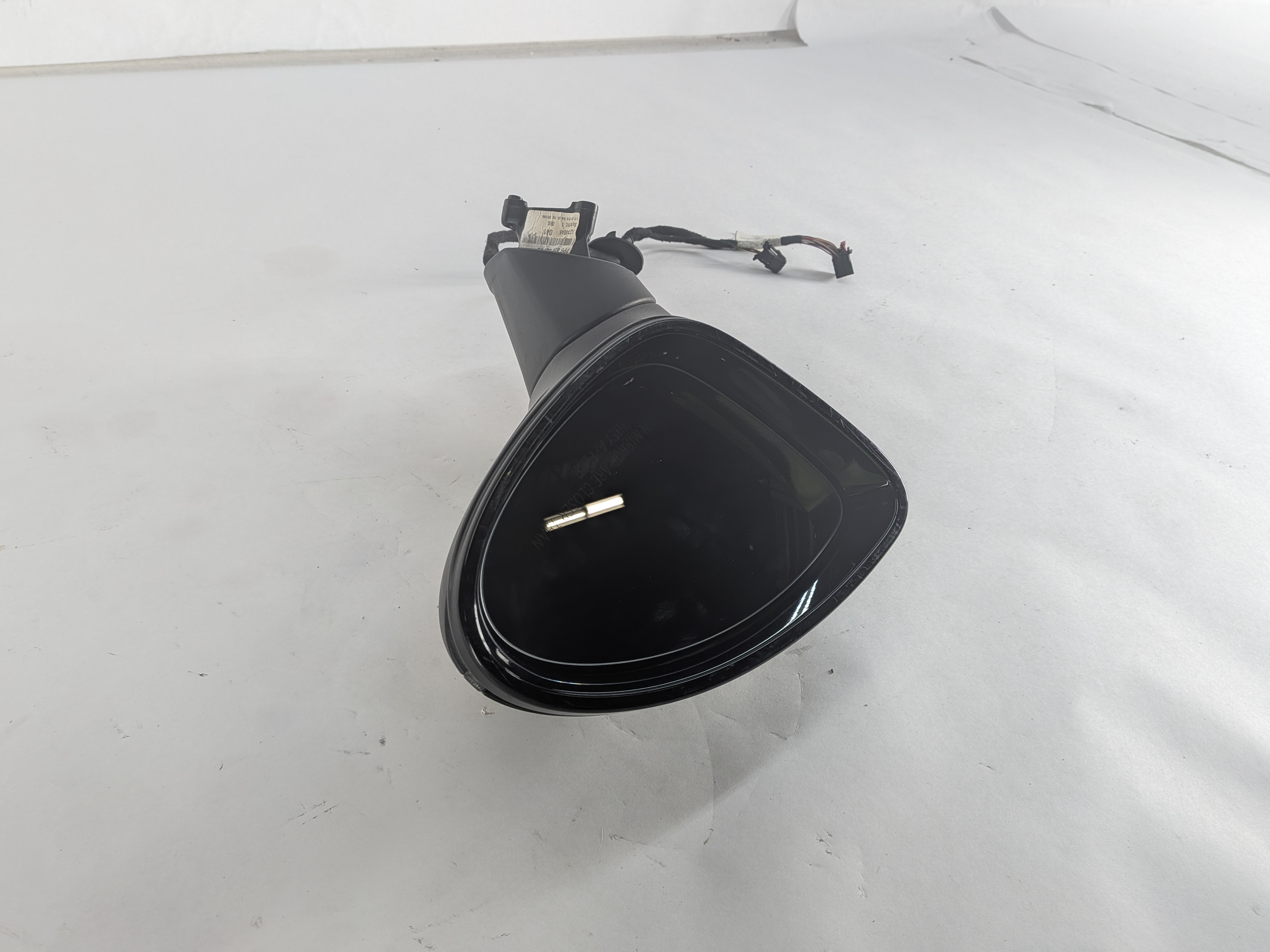 15-18 PORSCHE CAYENNE (958) RIGHT BLIND SPOT P-FOLD AUTODIM DOOR MIRROR (Black) — exact item pictured