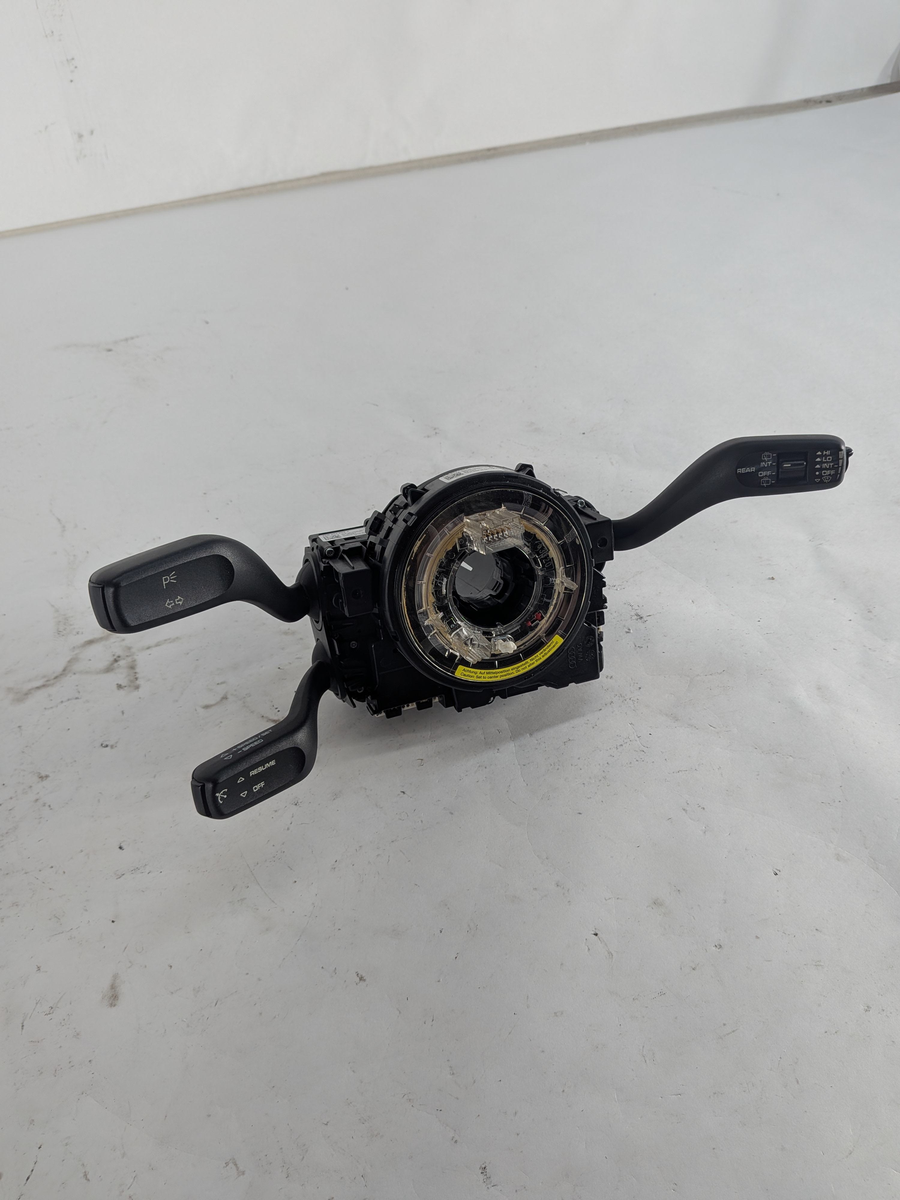 2011-2016 PORSCHE CAYENNE (958) STEERING COLUMN BLINKER WIPER COMBINATION SWITCH — exact item pictured