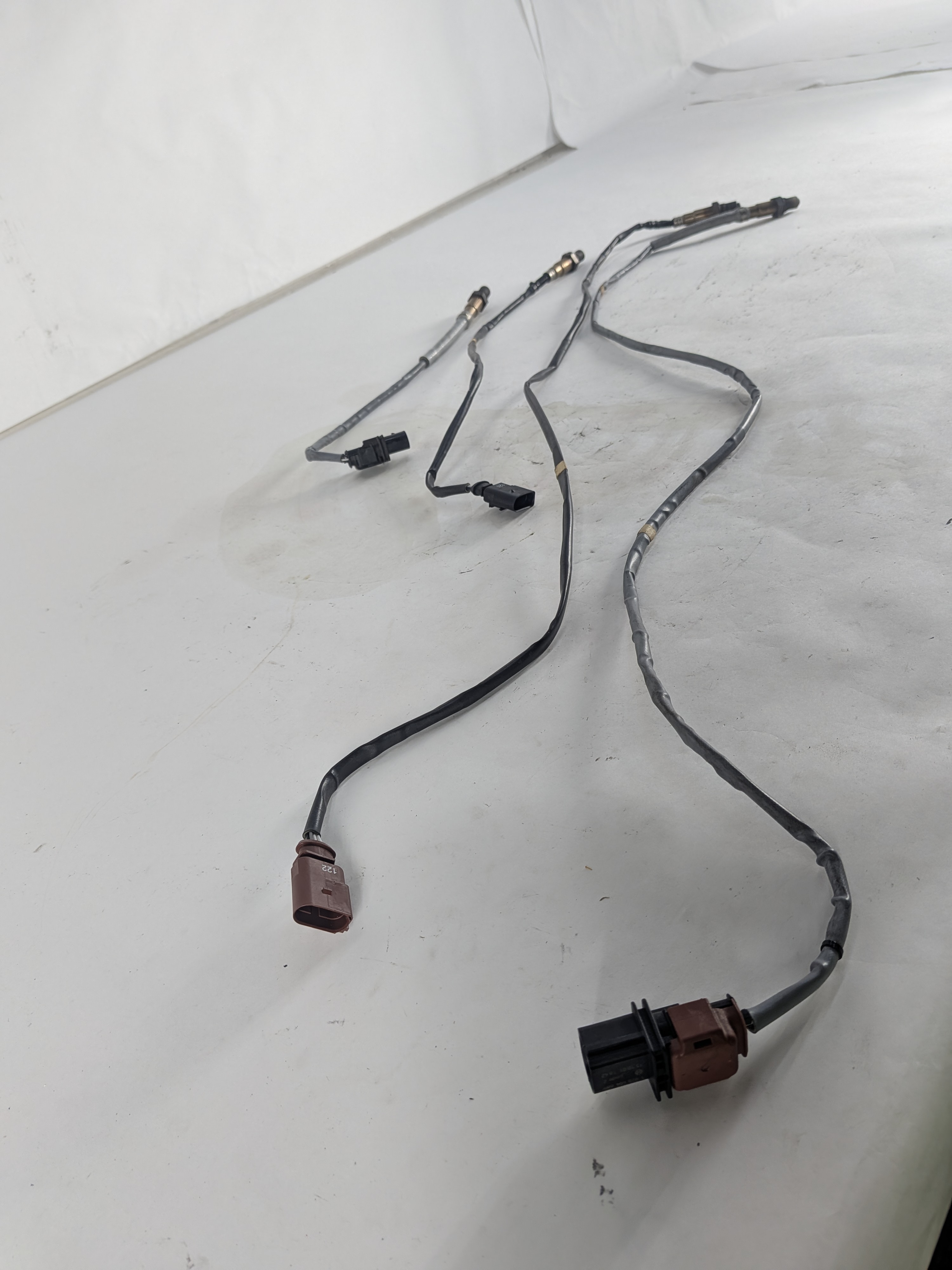 2016 PORSCHE CAYENNE 958 3.0L HYBRID M06.EC ENGINE OXYGEN O2 LAMBDA SENSOR SET/4 — exact item pictured