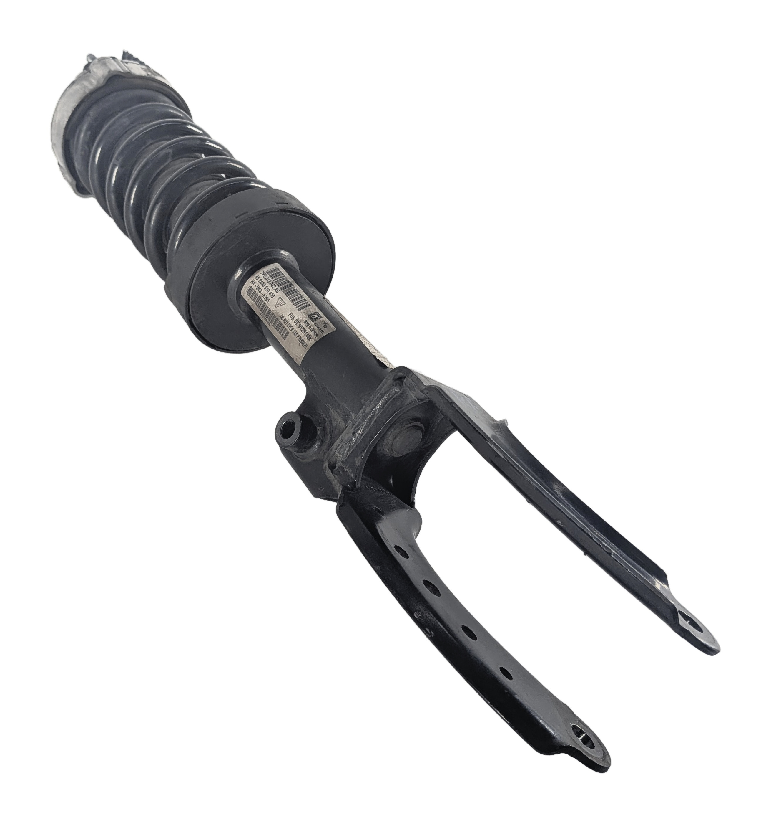 2011-2018 PORSCHE CAYENNE (958) FRONT RIGHT PASSENGER ADAPTIVE VDC SHOCK STRUT — exact item pictured