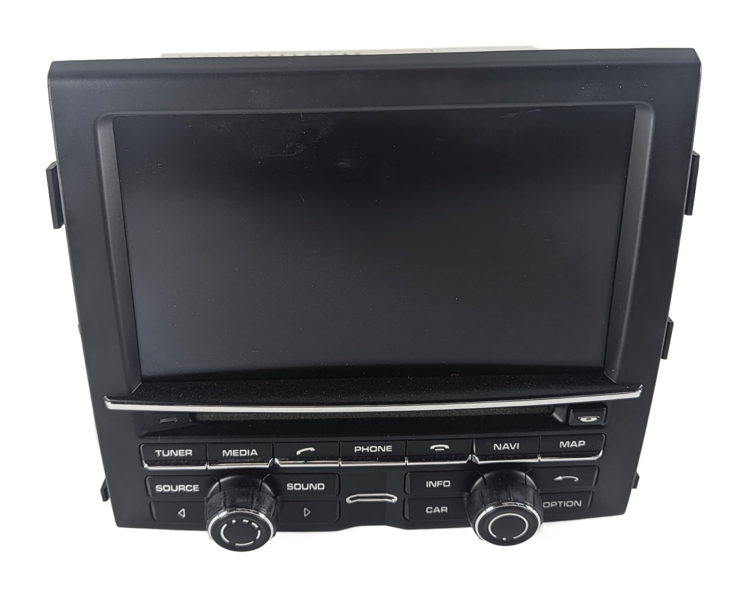 2011-2016 PORSCHE CAYENNE (958) GPS NAVIGATION RADIO RECEIVER LCD DISPLAY SCREEN — exact item pictured