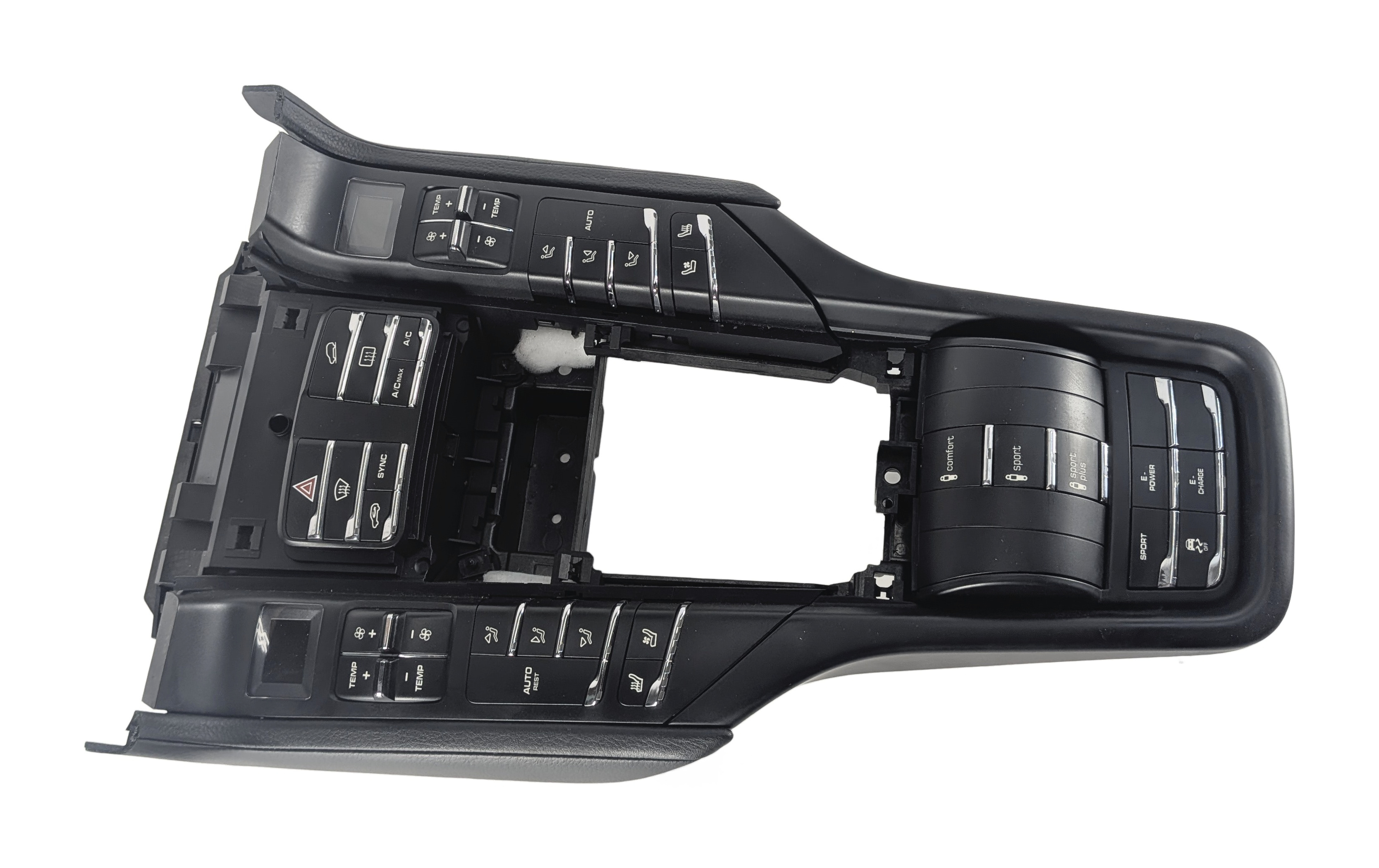 11-18 CAYENNE (958) FRONT CONSOLE HEATER AC CLIMATE SHIFT TERRAIN CONTROL PANEL — exact item pictured